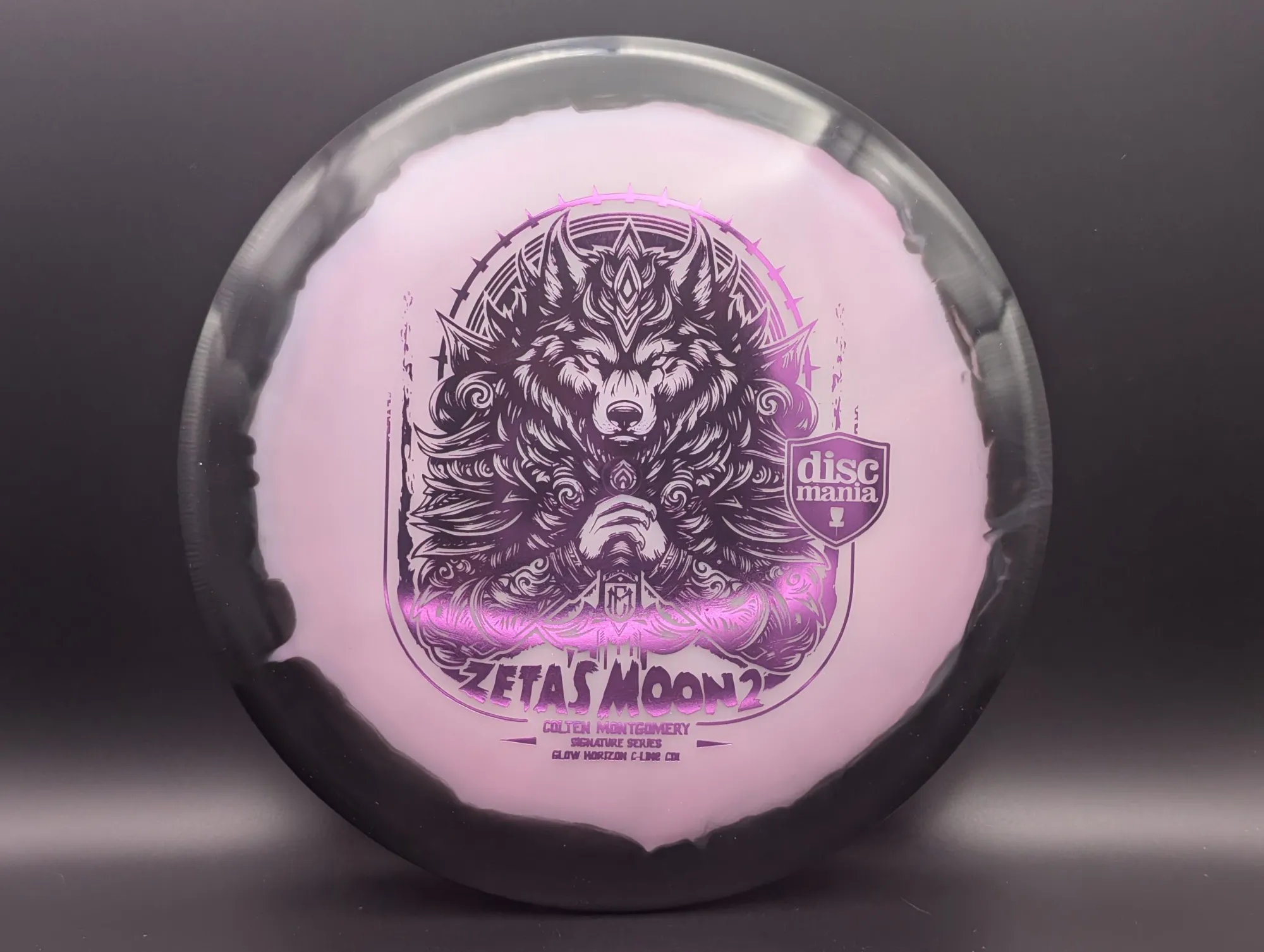 Photo of this disc, Glow Horizon C-Line, 173 g, Pink/Black 4