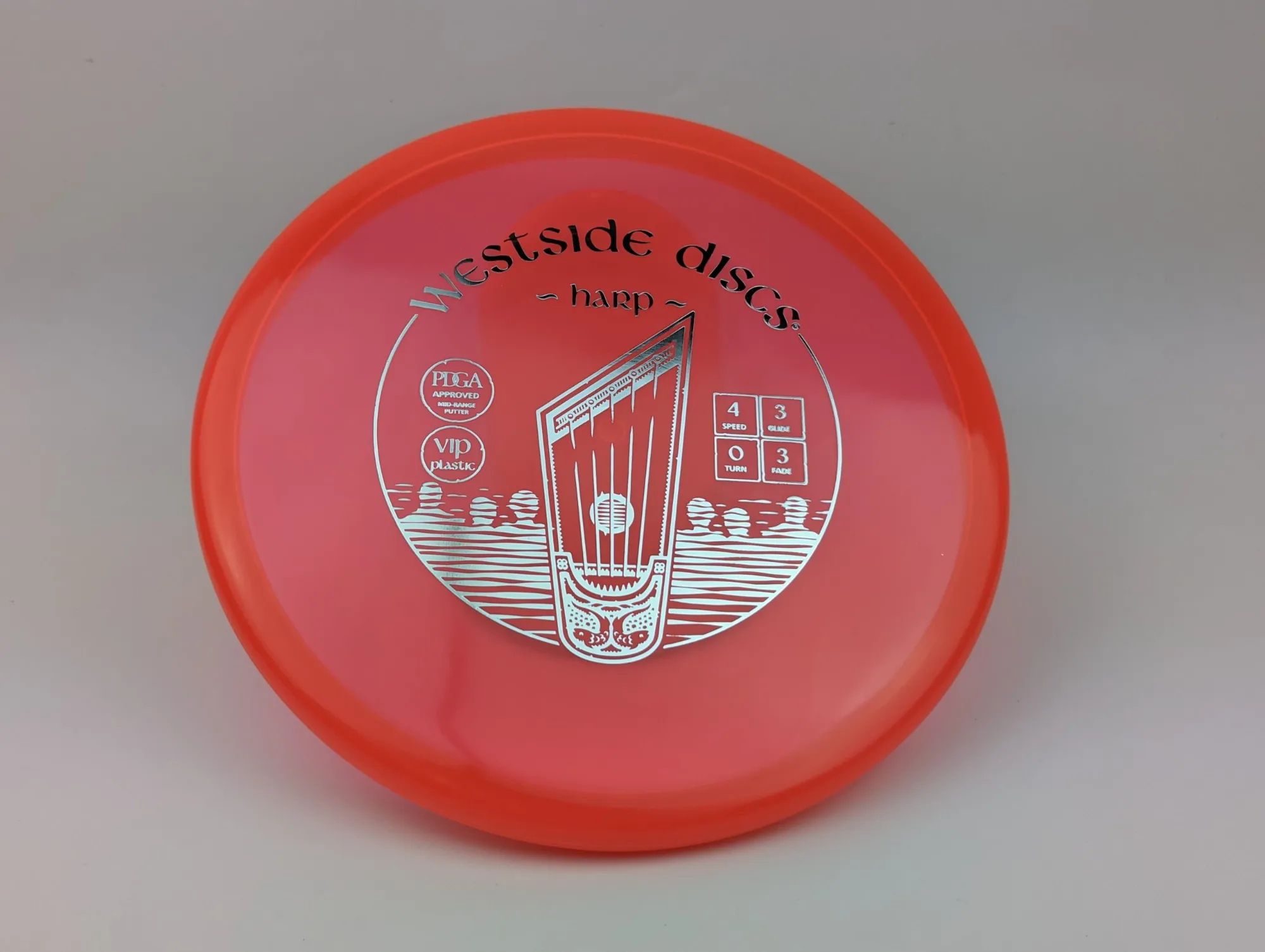 Photo of this disc, VIP, 176 g, Red
