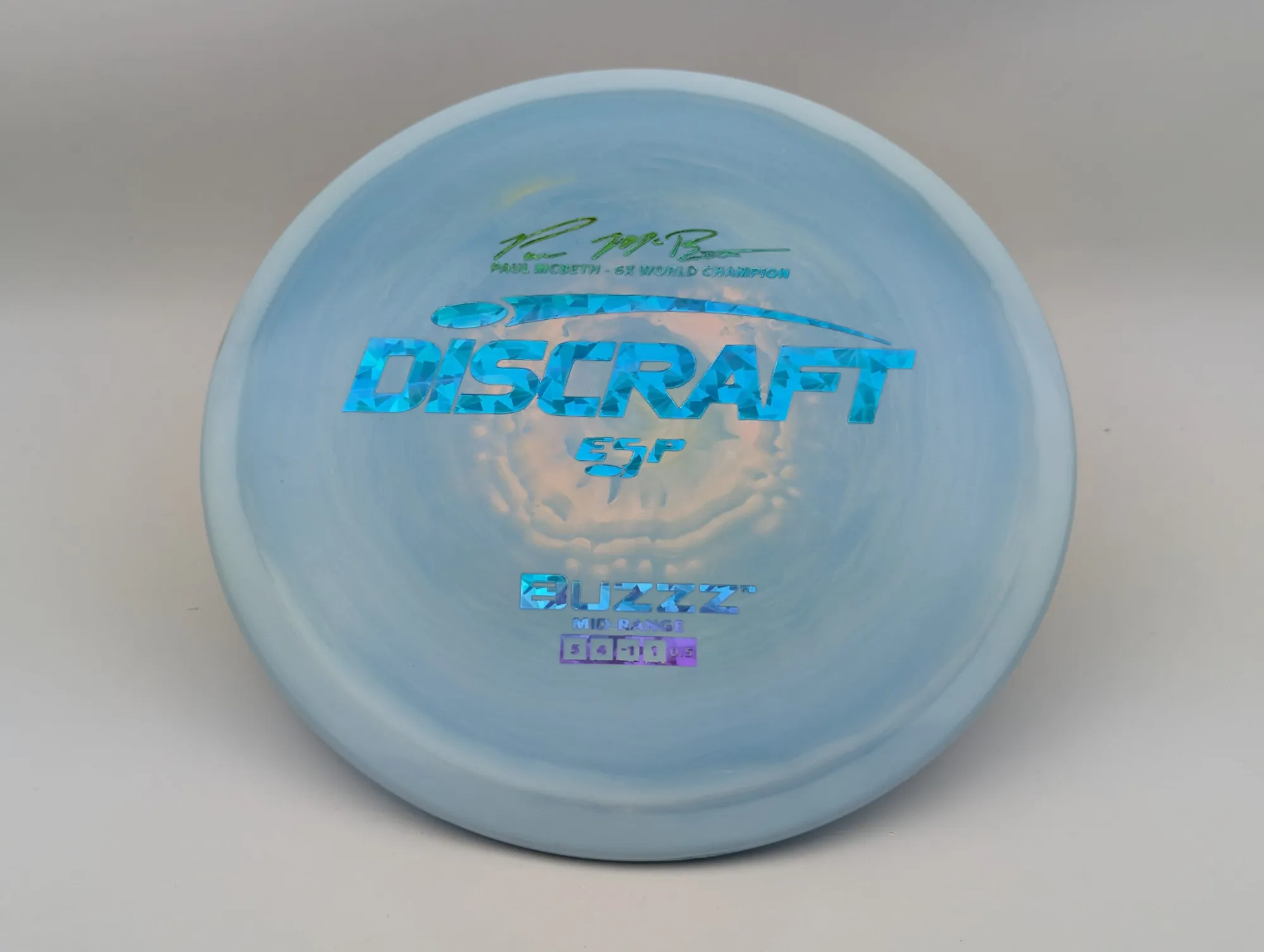 Photo of this disc, ESP, 177 g+