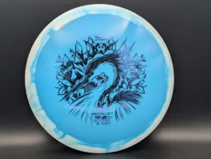 Photo of this disc, Gold Orbit, 176 g, Blue/White, full size