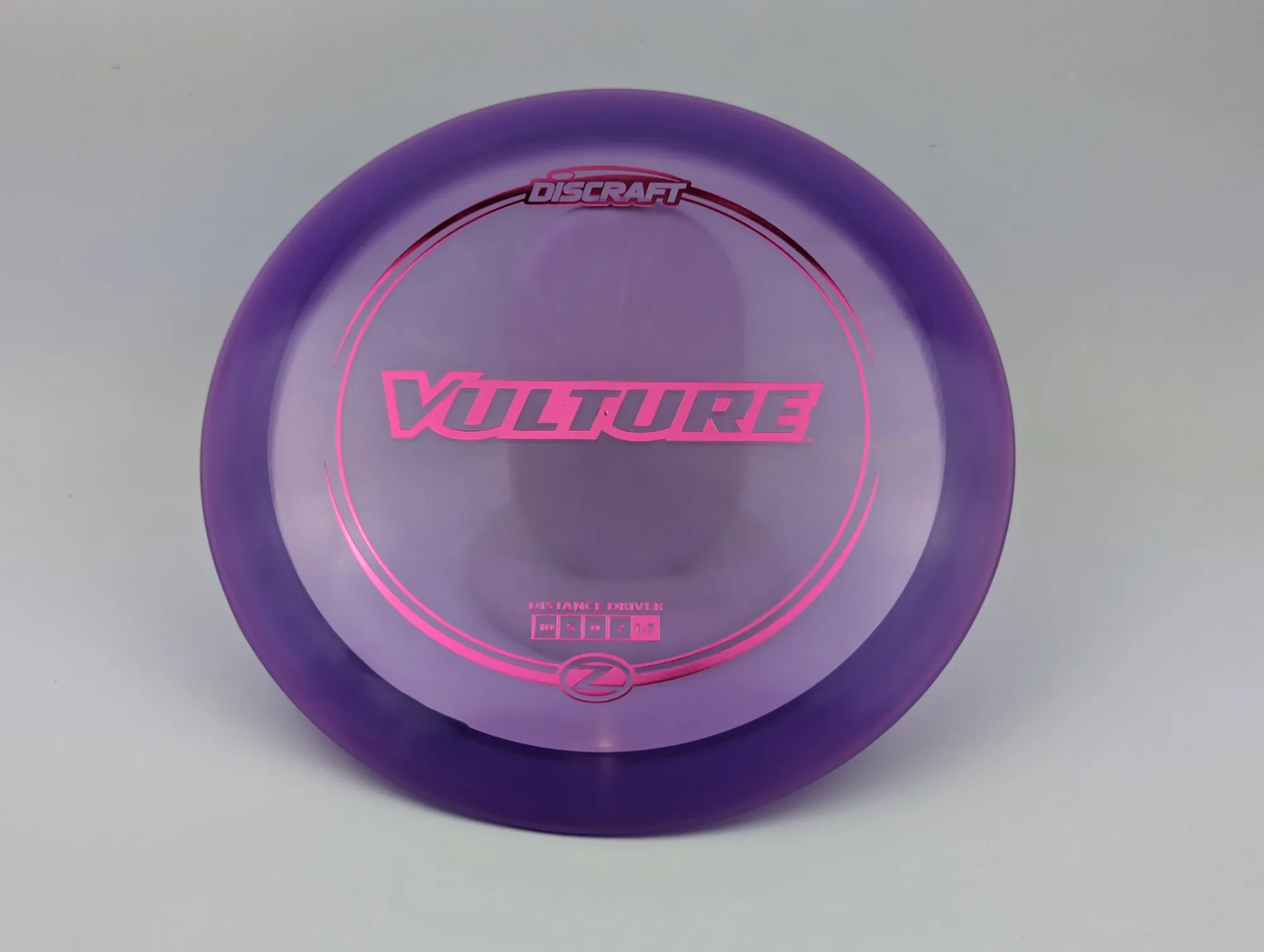 Photo of this disc, Z, 175-176 g, Purple/Pink