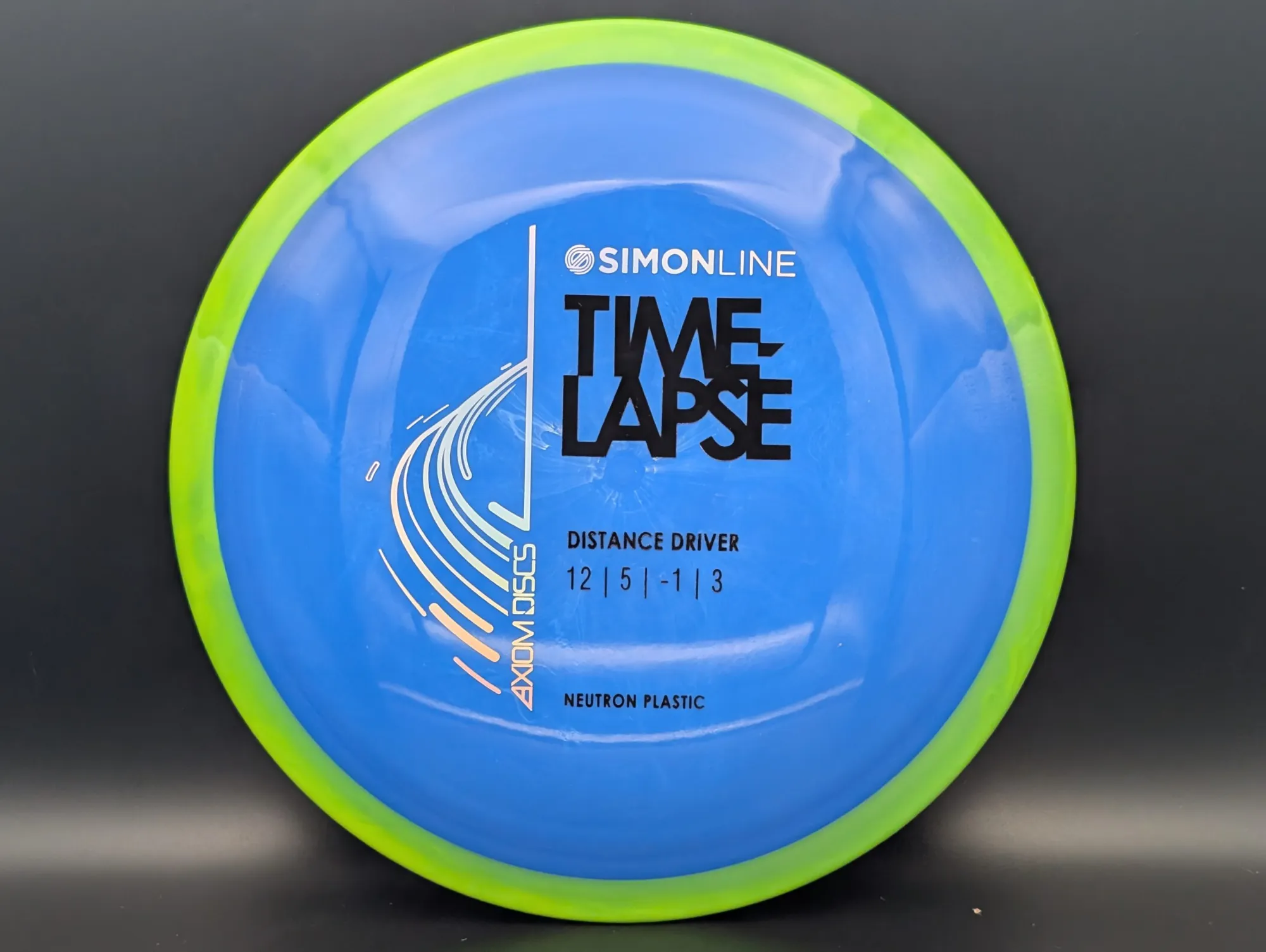 Photo of this disc, Neutron, 172 g, Blue/Green