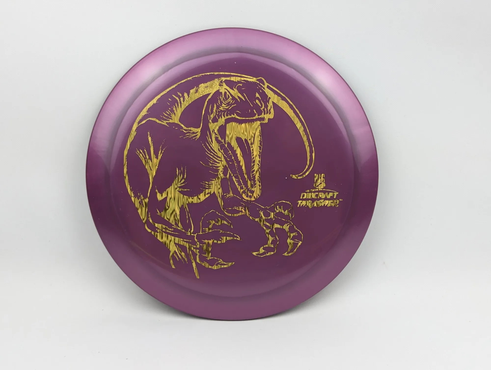 Photo of this disc, Big Z, 173-174 g, Purple/Gold, D7005