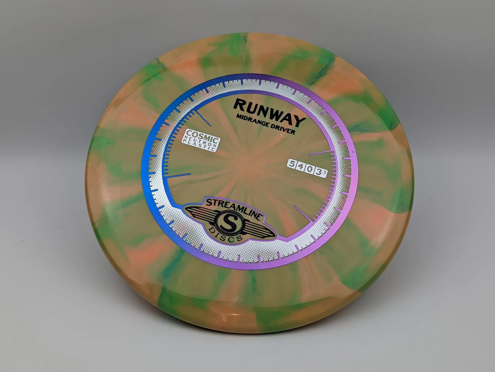 Photo of this disc, Cosmic Neutron, 174 g
