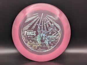 Photo of this disc, Z Lite Glo, 167-169 g, Pink/Silver, full size