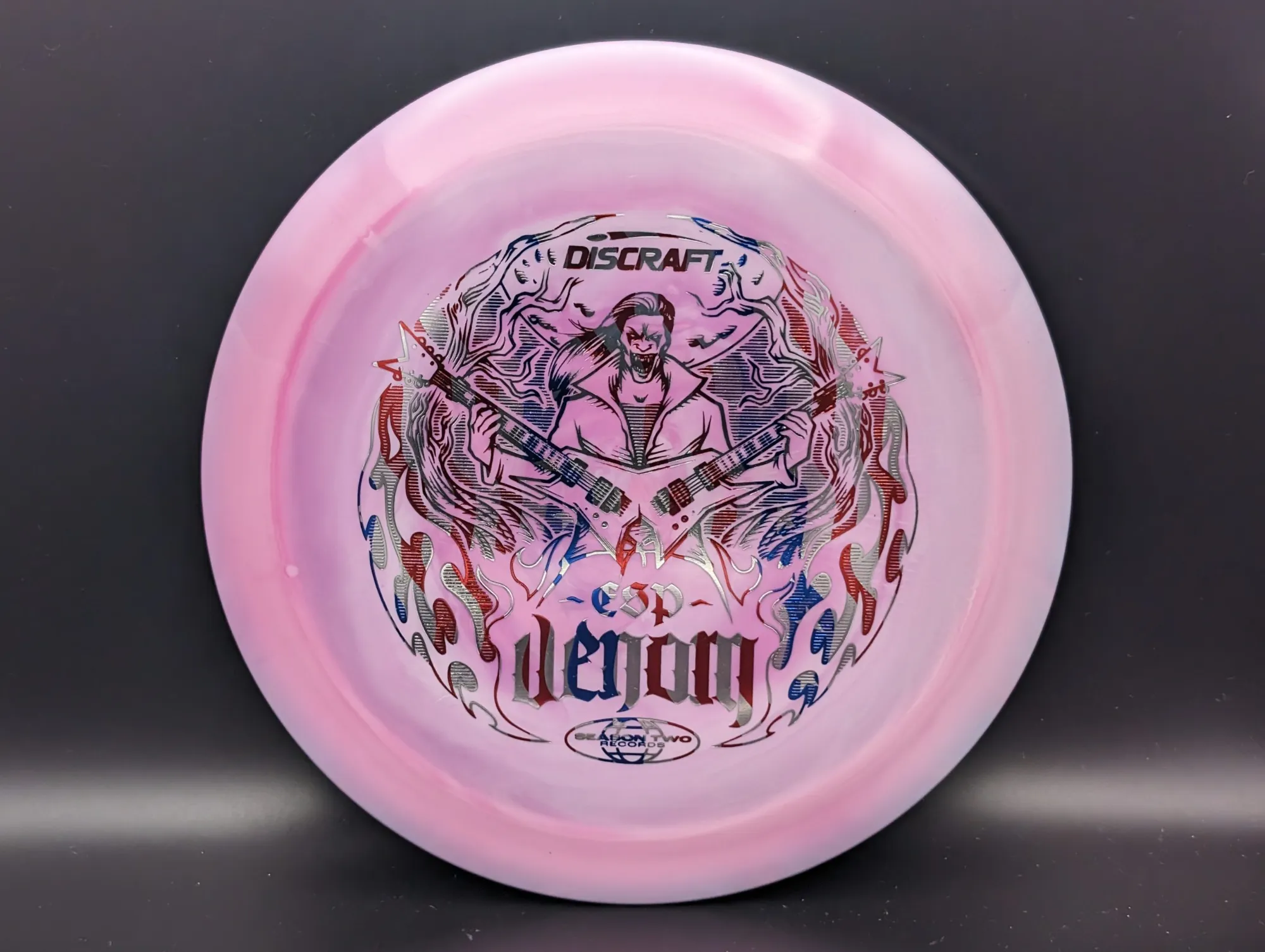 Photo of this disc, ESP Lite, 164-166 g, Pink-Purple/USA
