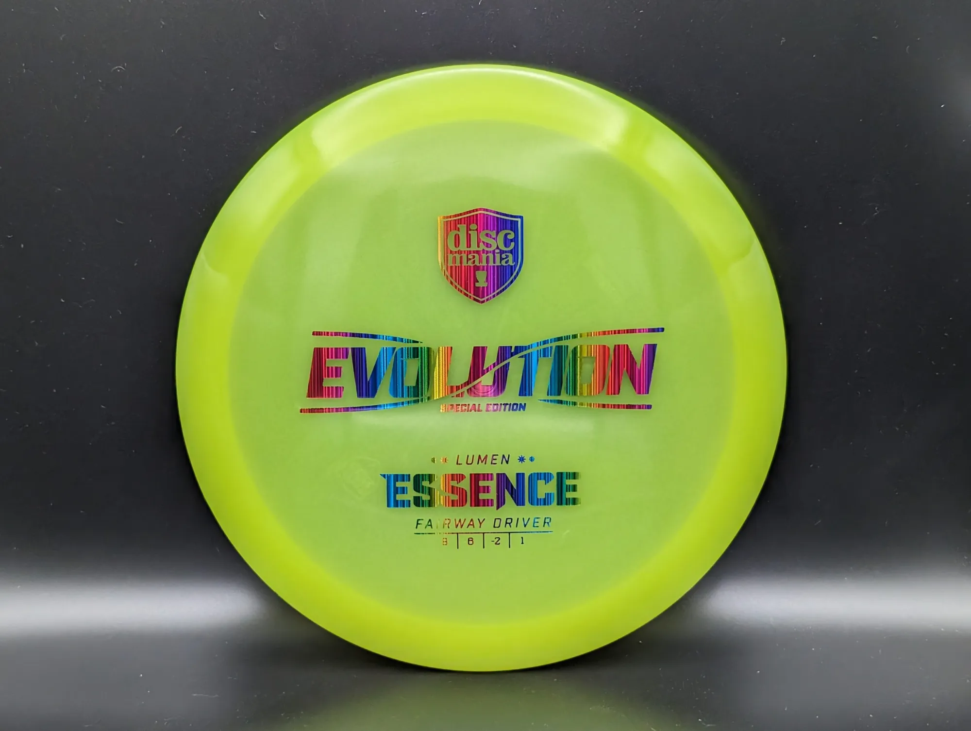 Photo of this disc, Lumen Neo, 174 g, Yellow/Rainbow