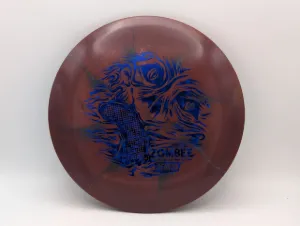 Photo of this disc, ESP Swirl, 170-172 g, Burgundy/Blue, full size