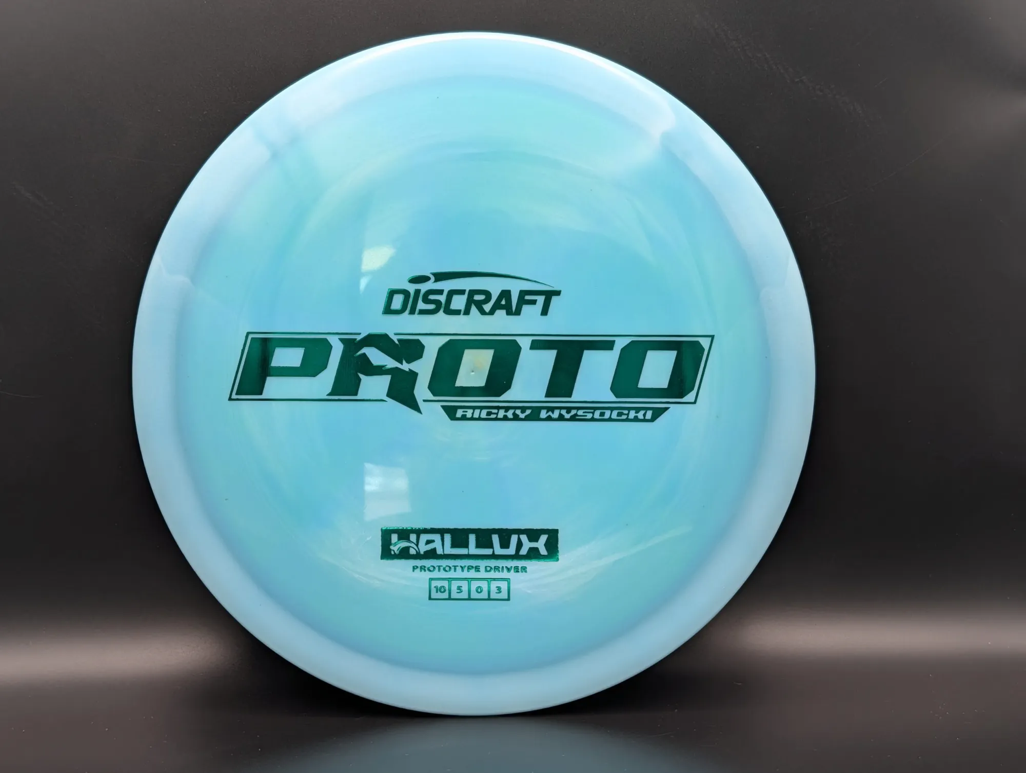 Photo of this disc, Proto, 174 g, Blue-Green