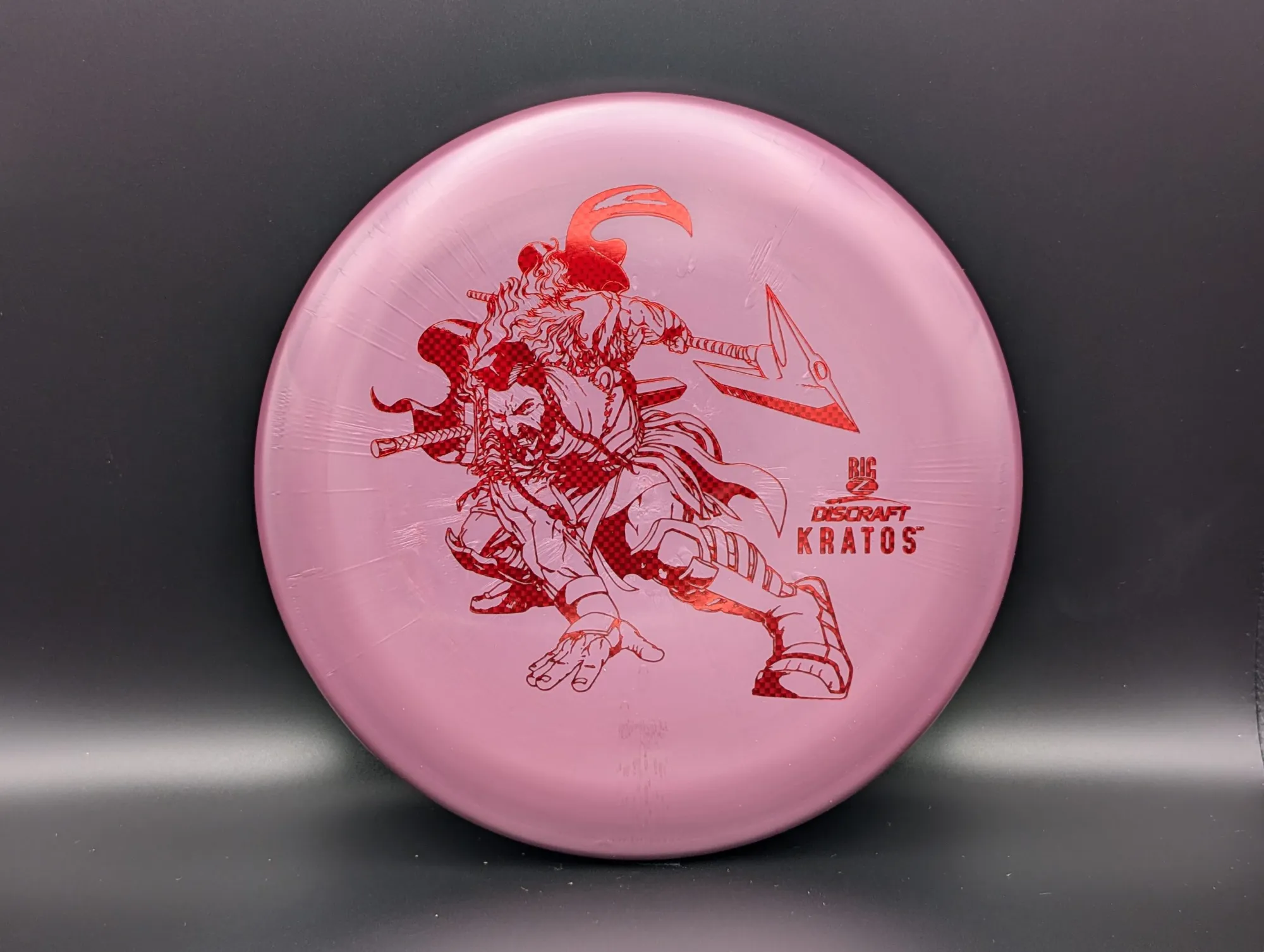 Photo of this disc, Big Z, 173-174 g, Pink/Red