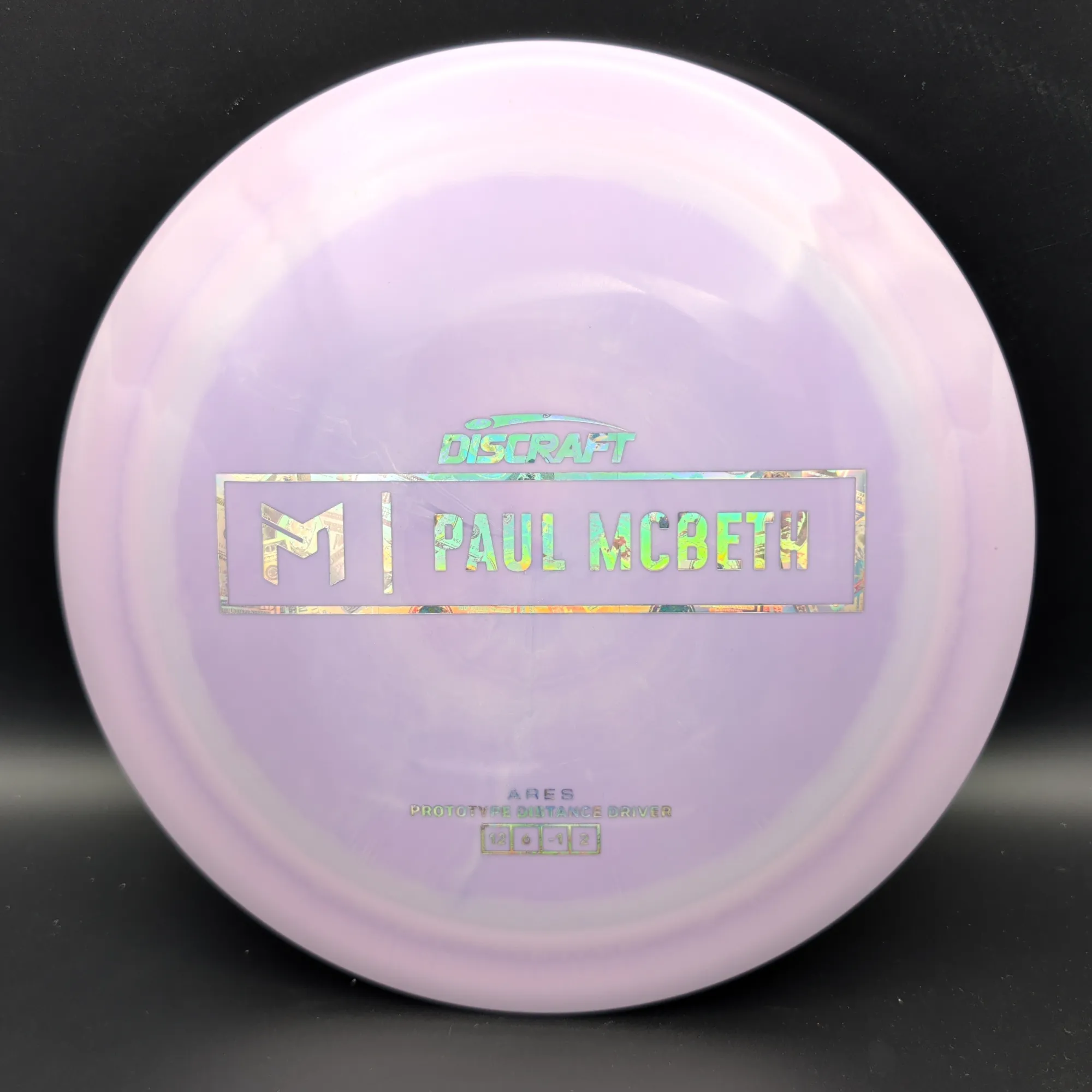 Photo of this disc, ESP, 173 g, Purple