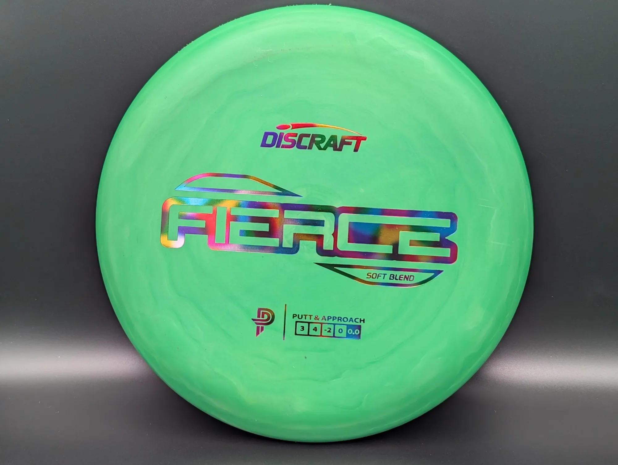 Photo of this disc, Putter Soft, 173-174 g, Green/Jellybean