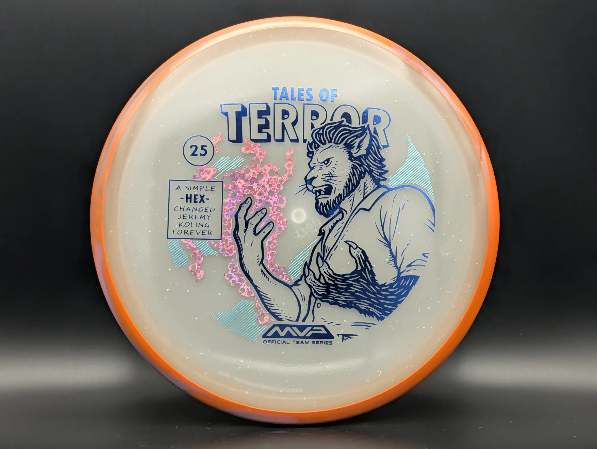 Photo of this disc, Particle Eclipse, 176 g, Orange 2