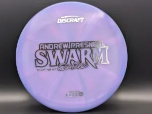 Photo of this disc, Z Swirl, 175-176 g, Purple/Silver, full size