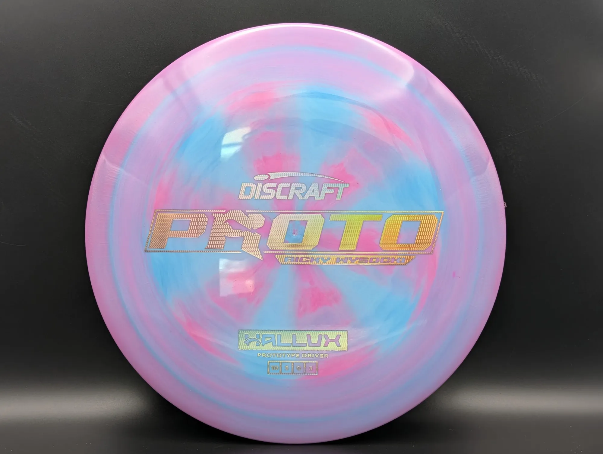 Photo of this disc, Proto, 173 g, Purple-Blue