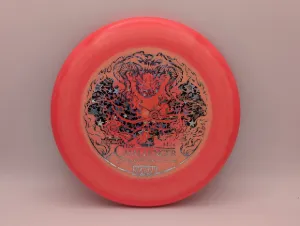 Photo of this disc, ESP Swirl, 173-174 g, Pink-Orange/Star, full size