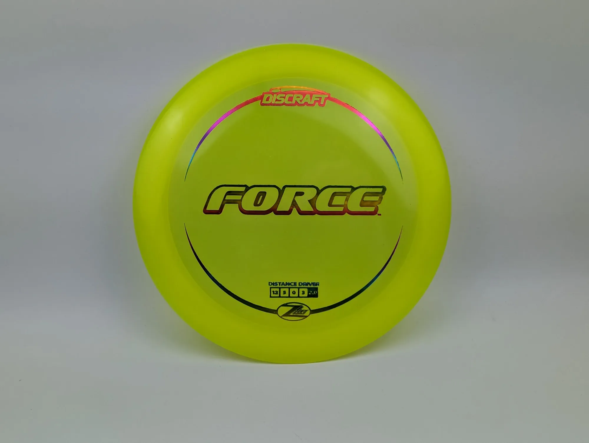 Photo of this disc, Z Lite, 163 g, Yellow, D6537