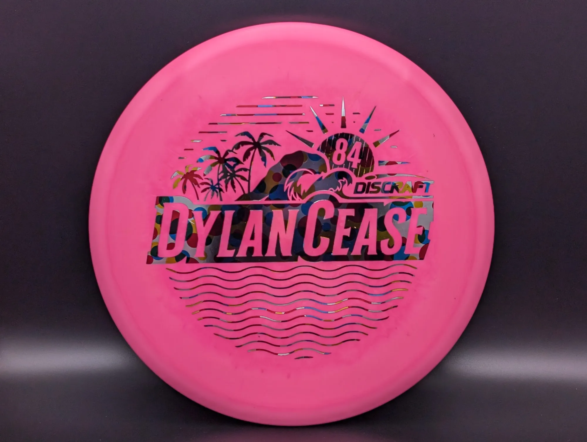 Photo of this disc, ESP, 177 g+, Hot Pink