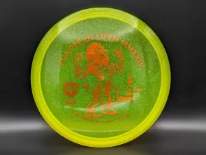 Photo of this disc, Metal Flake C-Line, 177 g, Yellow, full size