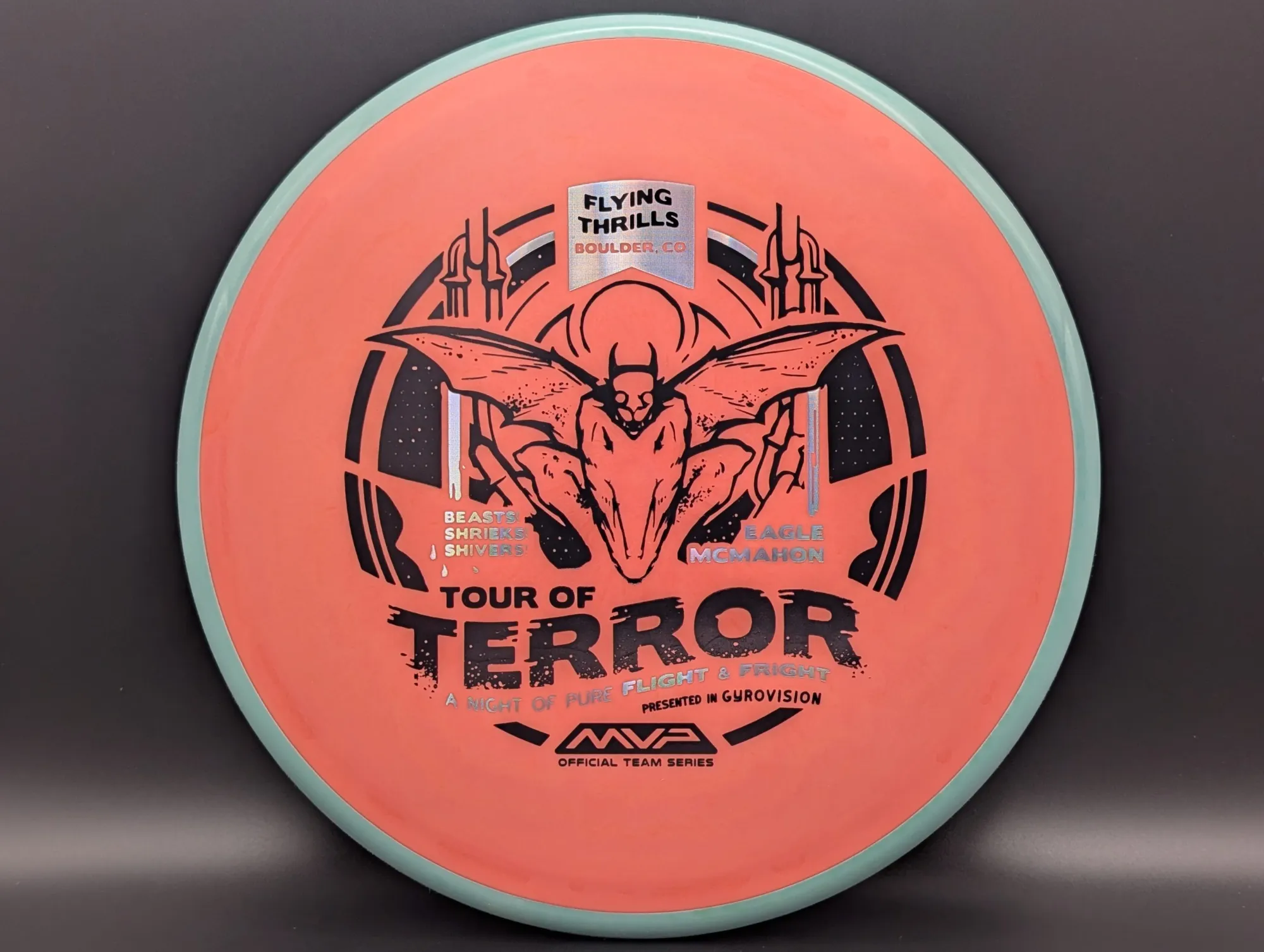 Photo of this disc, Fission, 178 g, Red-Pink