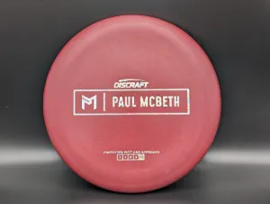 Photo of this disc, Rubber Blend, 175 g, Red/Silver Prisms, full size