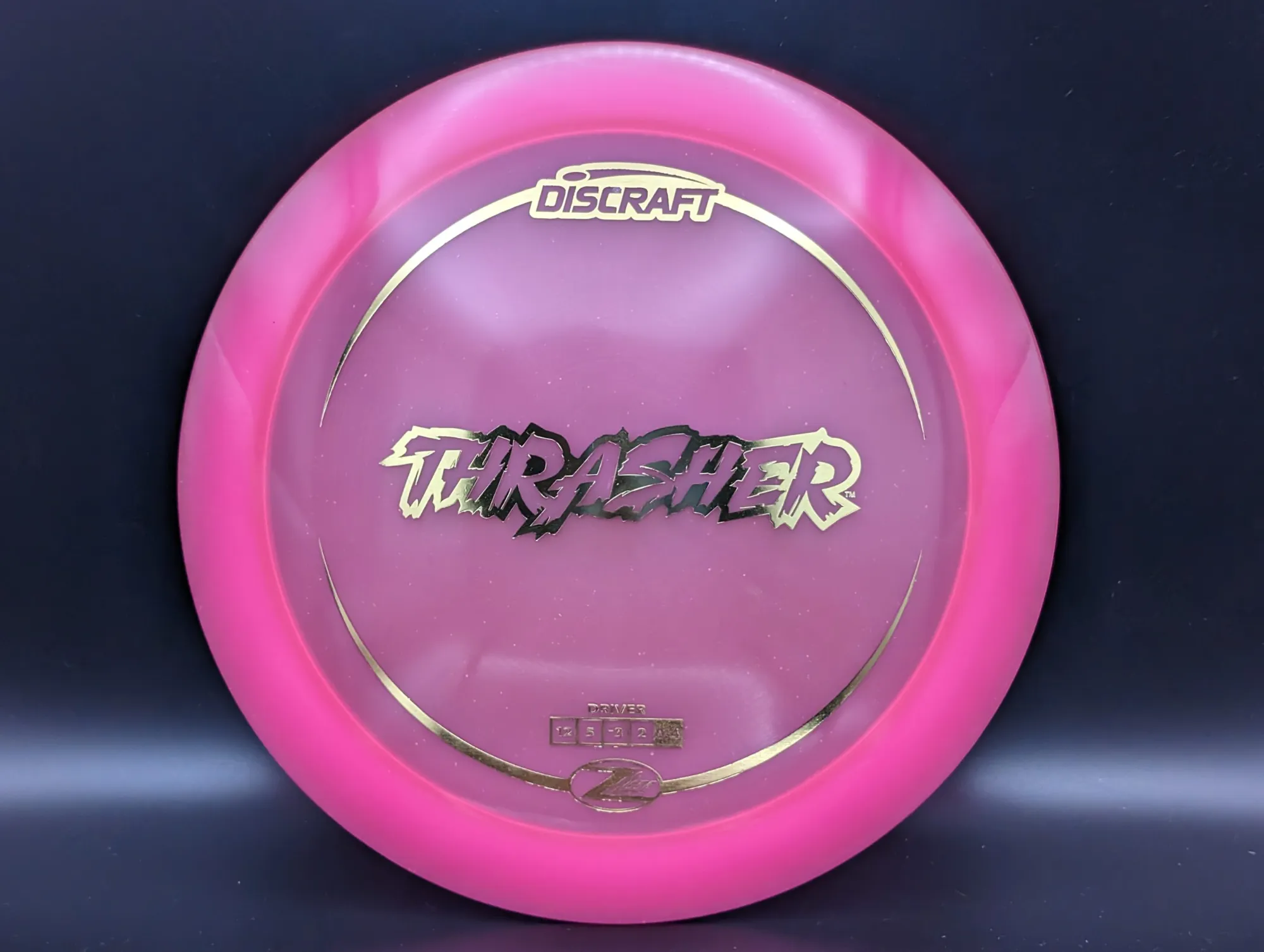 Photo of this disc, Z Lite, 160-163 g, Pink/Gold, D8790
