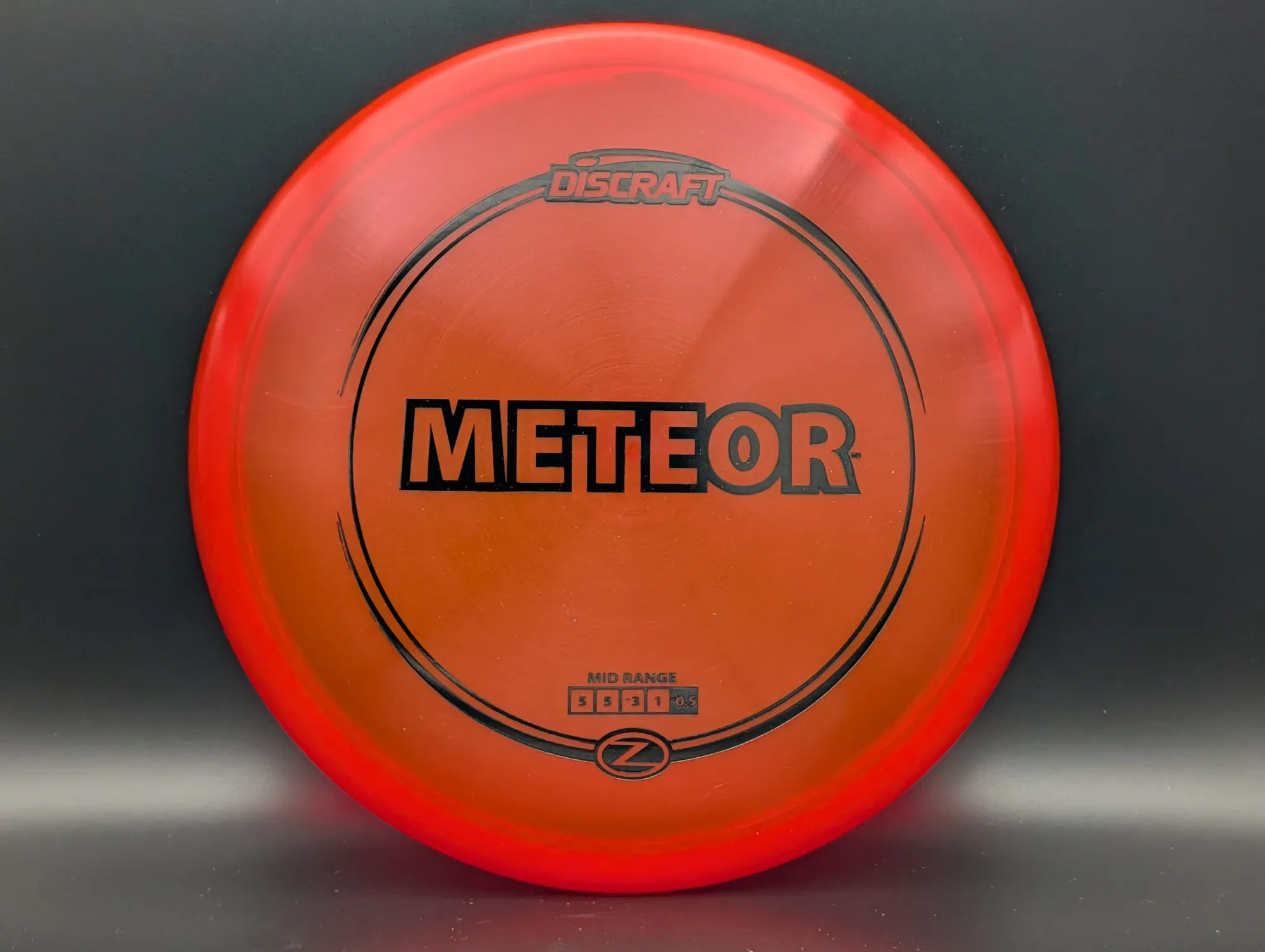 Photo of this disc, Z, 173-174 g, Red