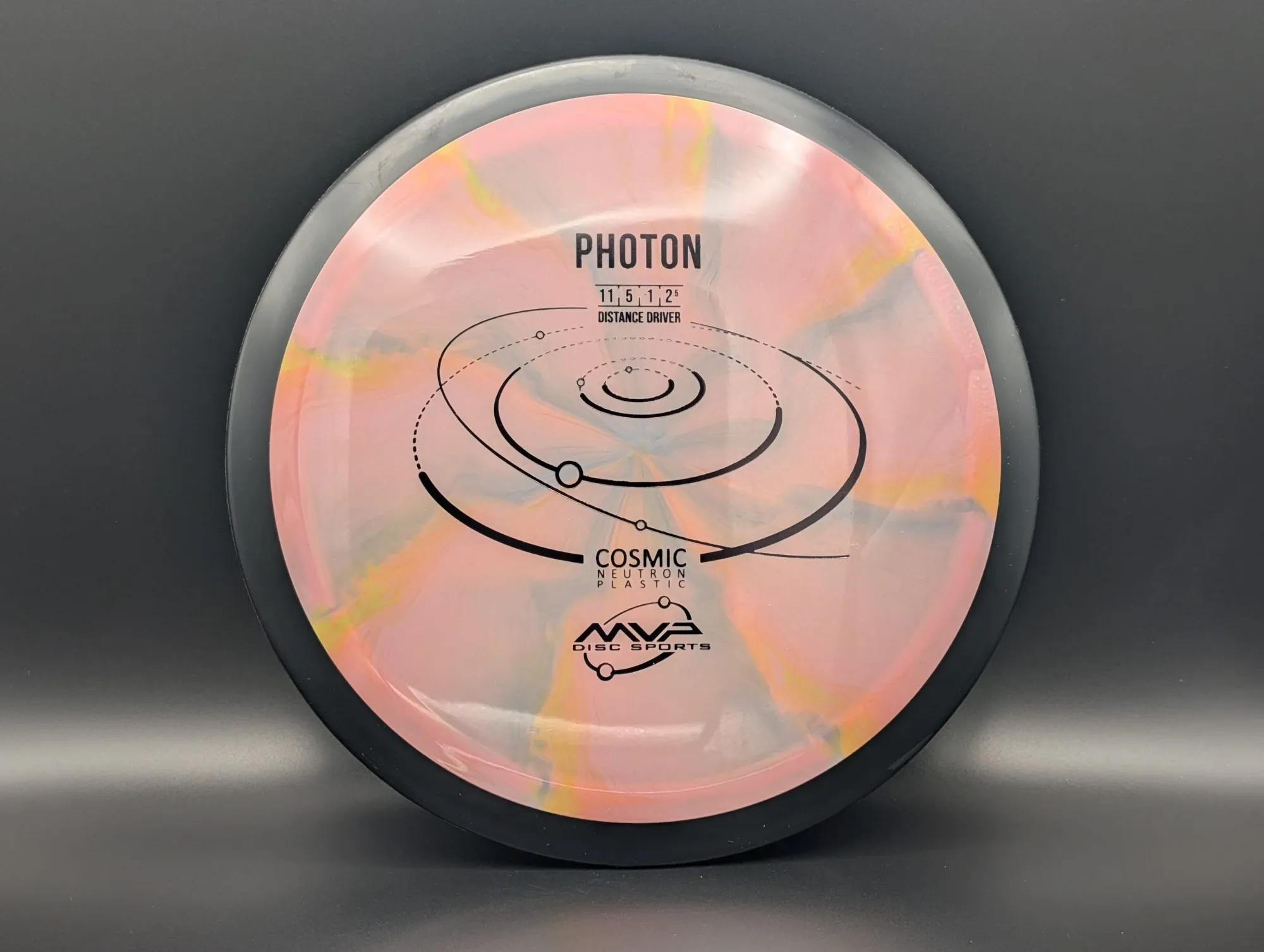Photo of this disc, Cosmic Neutron, 156 g, Pinkish