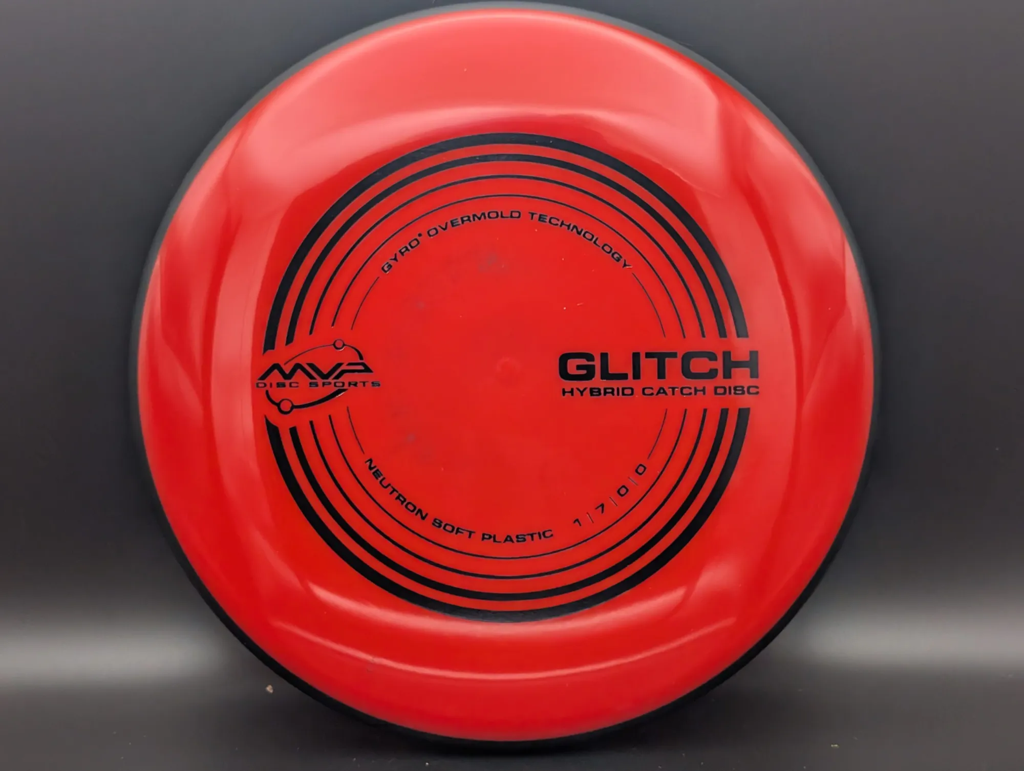 Photo of this disc, Neutron Soft, 150 g, Red