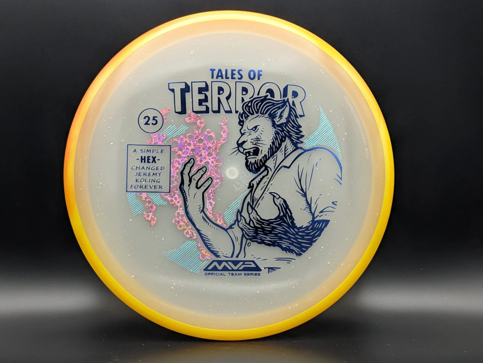 Photo of this disc, Particle Eclipse, 176 g, Yellow 2
