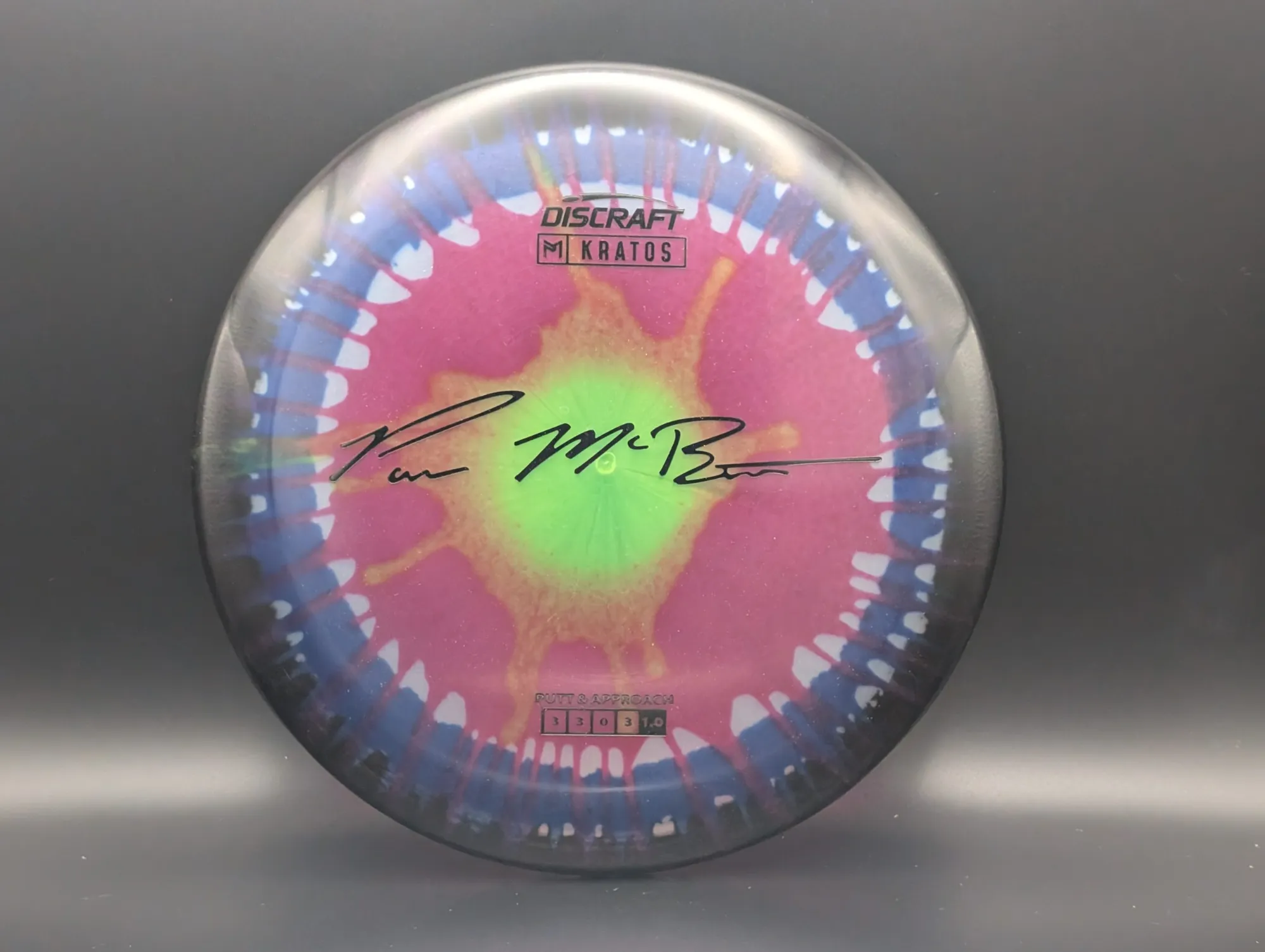 Photo of this disc, Z Fly Dye, 170-172 g, Fly Dye/Black