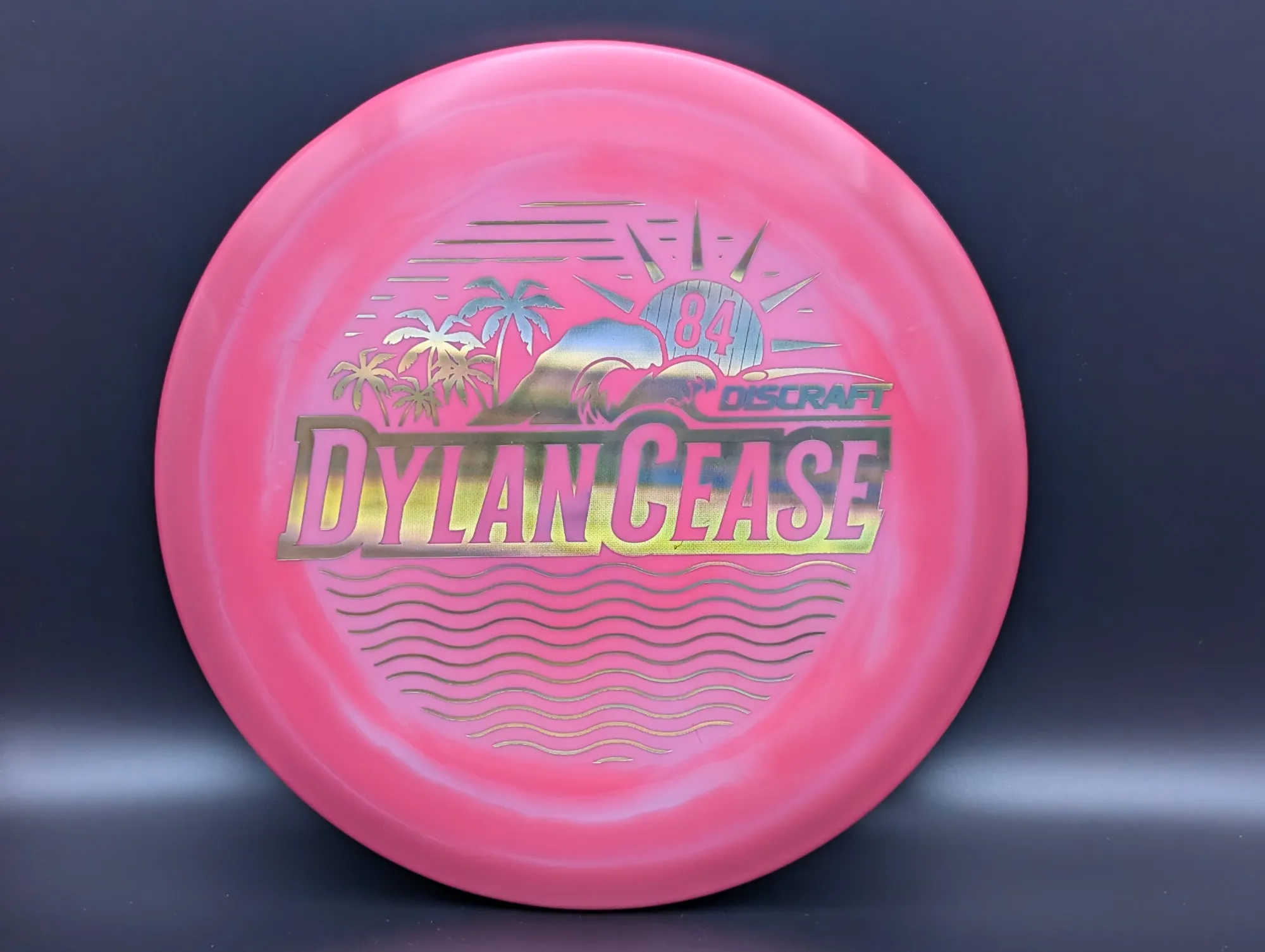 Photo of this disc, ESP, 177 g+, Pink