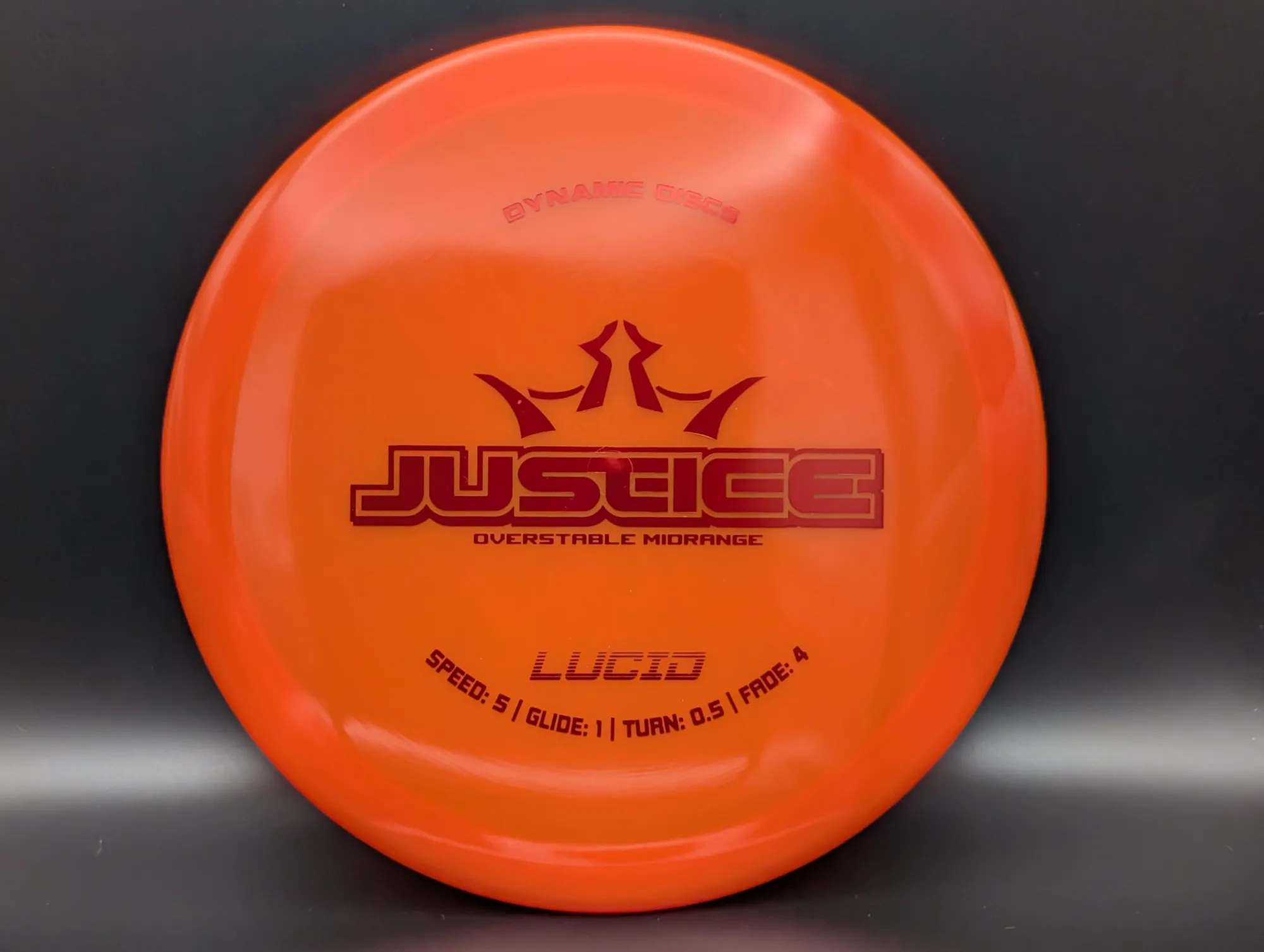 Photo of this disc, Lucid, 173 g, Orange