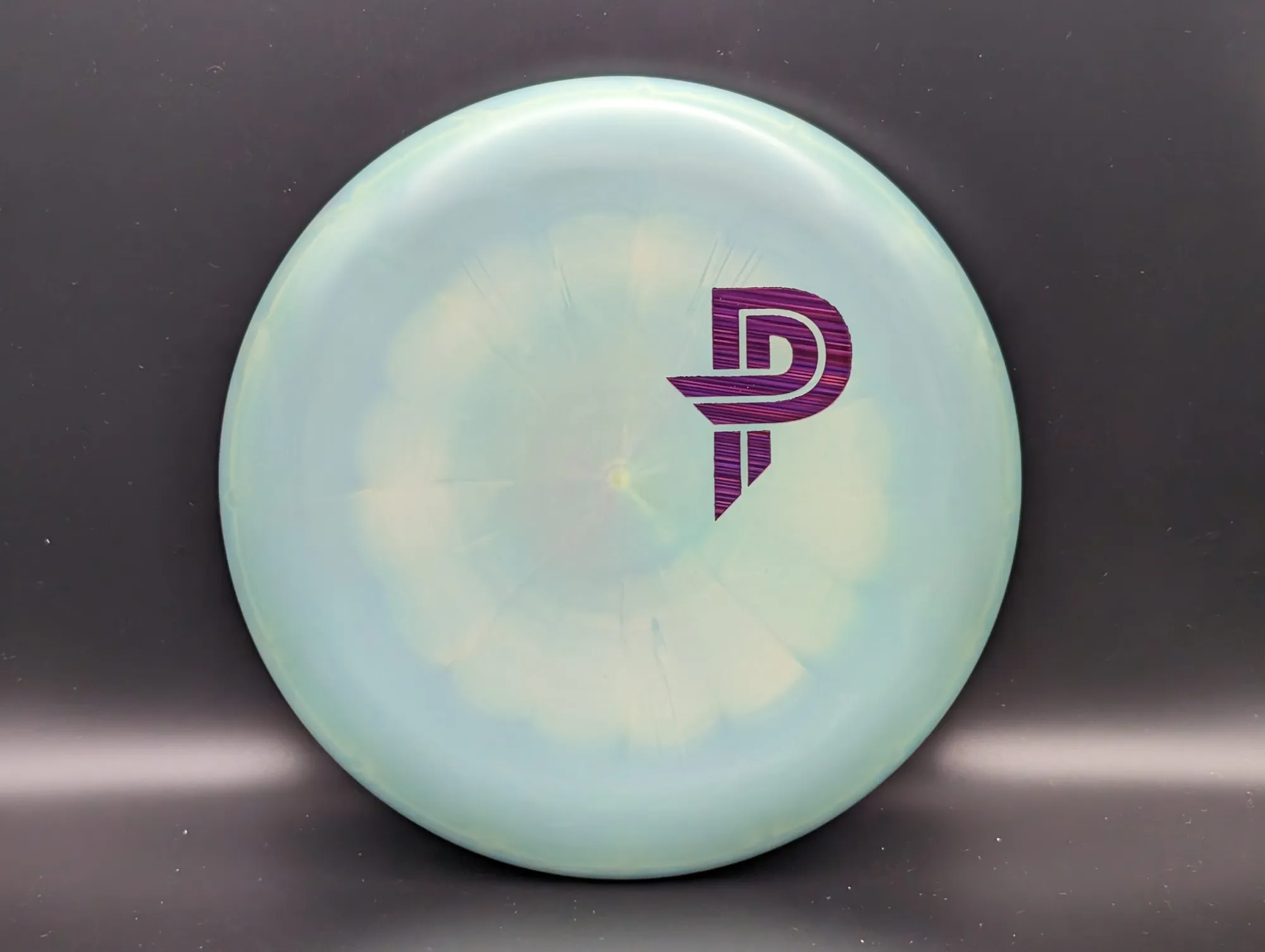 Photo of this disc, ESP, 170-172 g, Pale Blue-Green/Purple