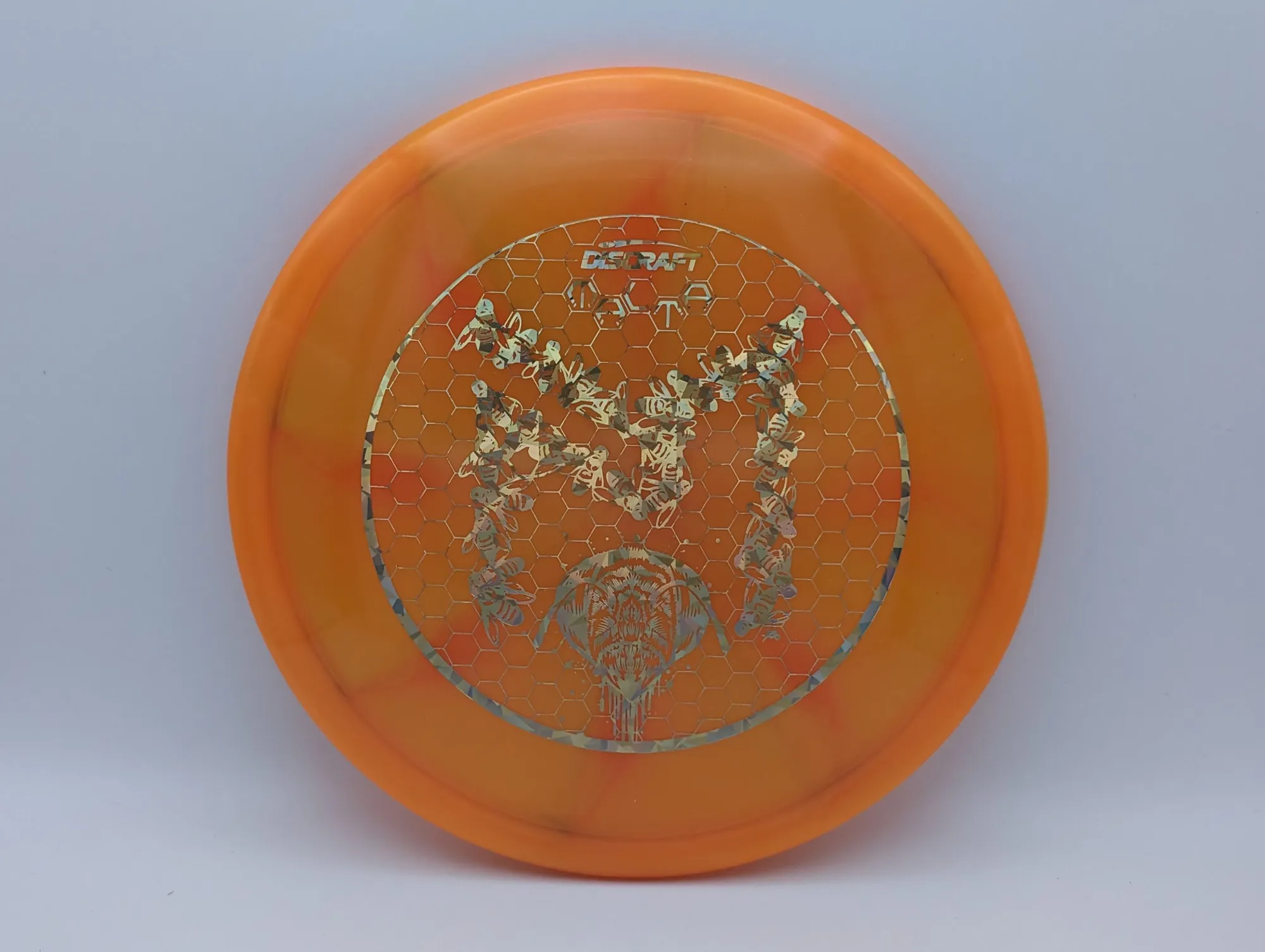 Photo of this disc, Z Swirl, 170-172 g, Orange/Gold