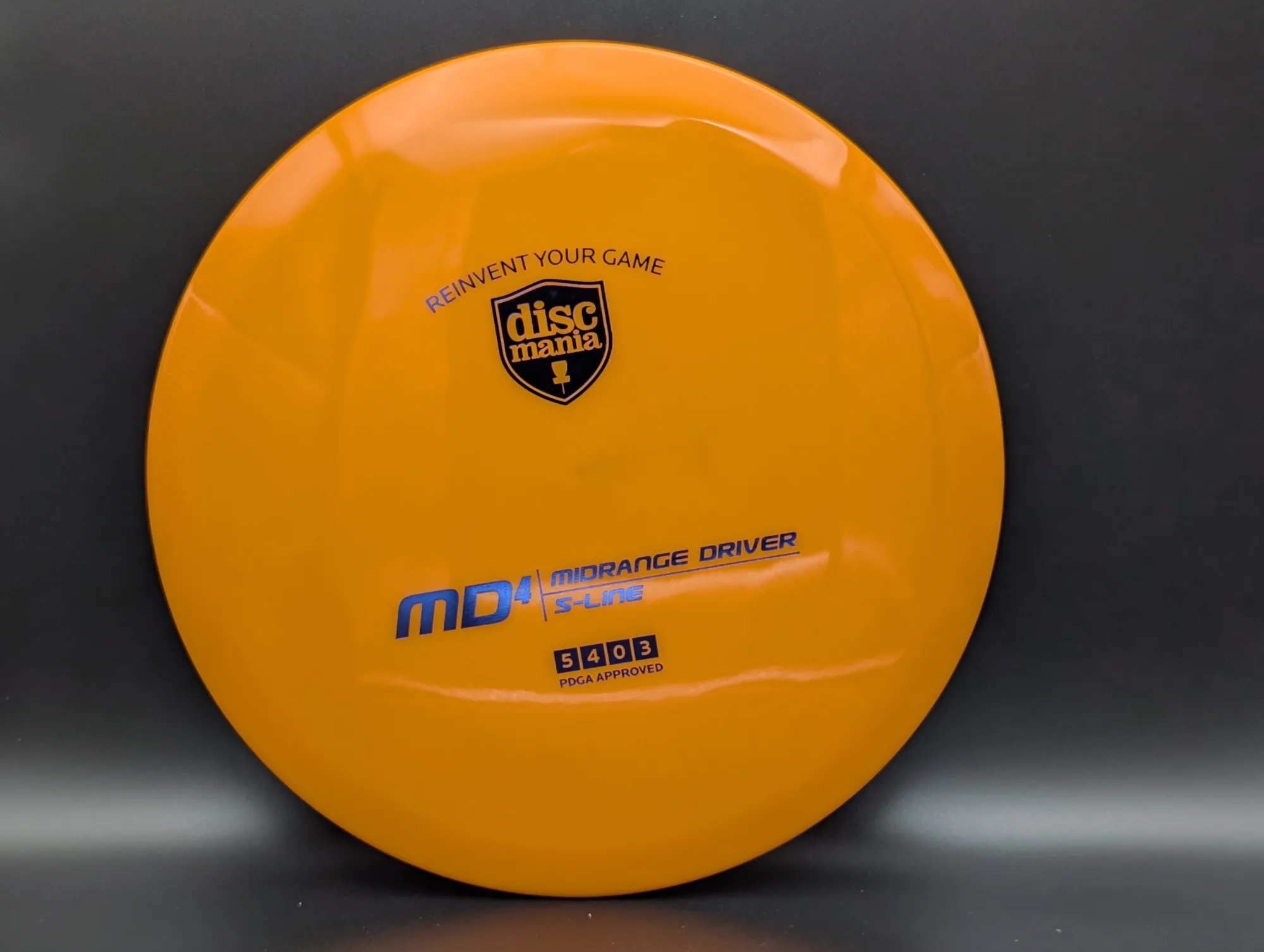 Photo of this disc, S-Line, 178 g, Orange