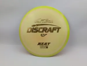 Photo of this disc, ESP, 173-174 g, Green/Gold Stars, D6444, full size
