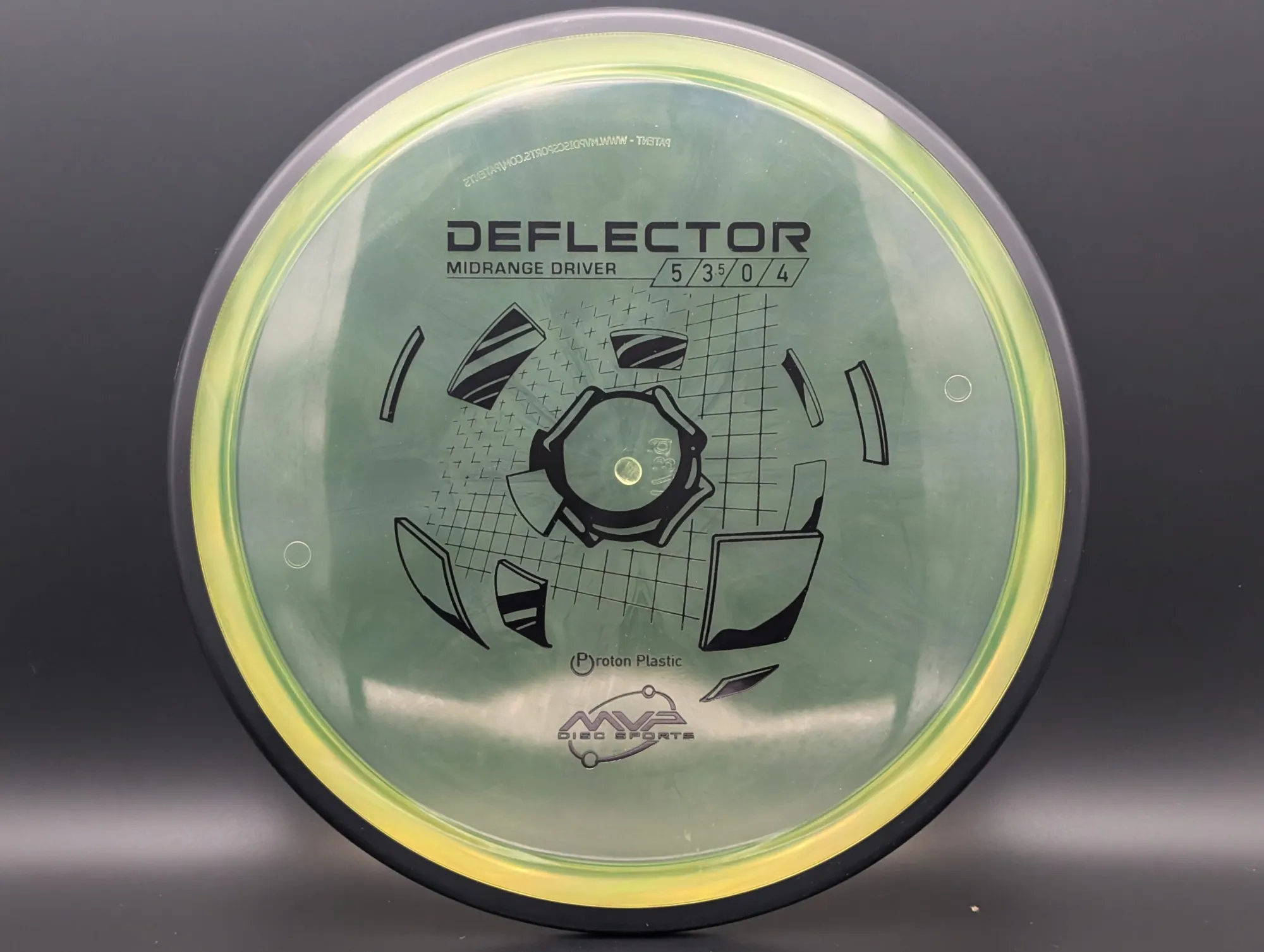 Photo of this disc, Proton, 173 g, Yellow-Green