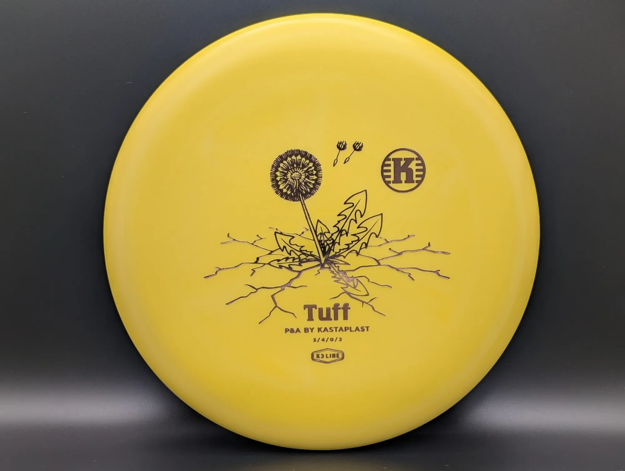 Photo of this disc, K3 Line, 174 g, Yellow