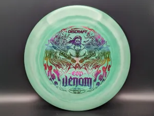 Photo of this disc, ESP Lite, 160-163 g, Green/Rainbow, full size