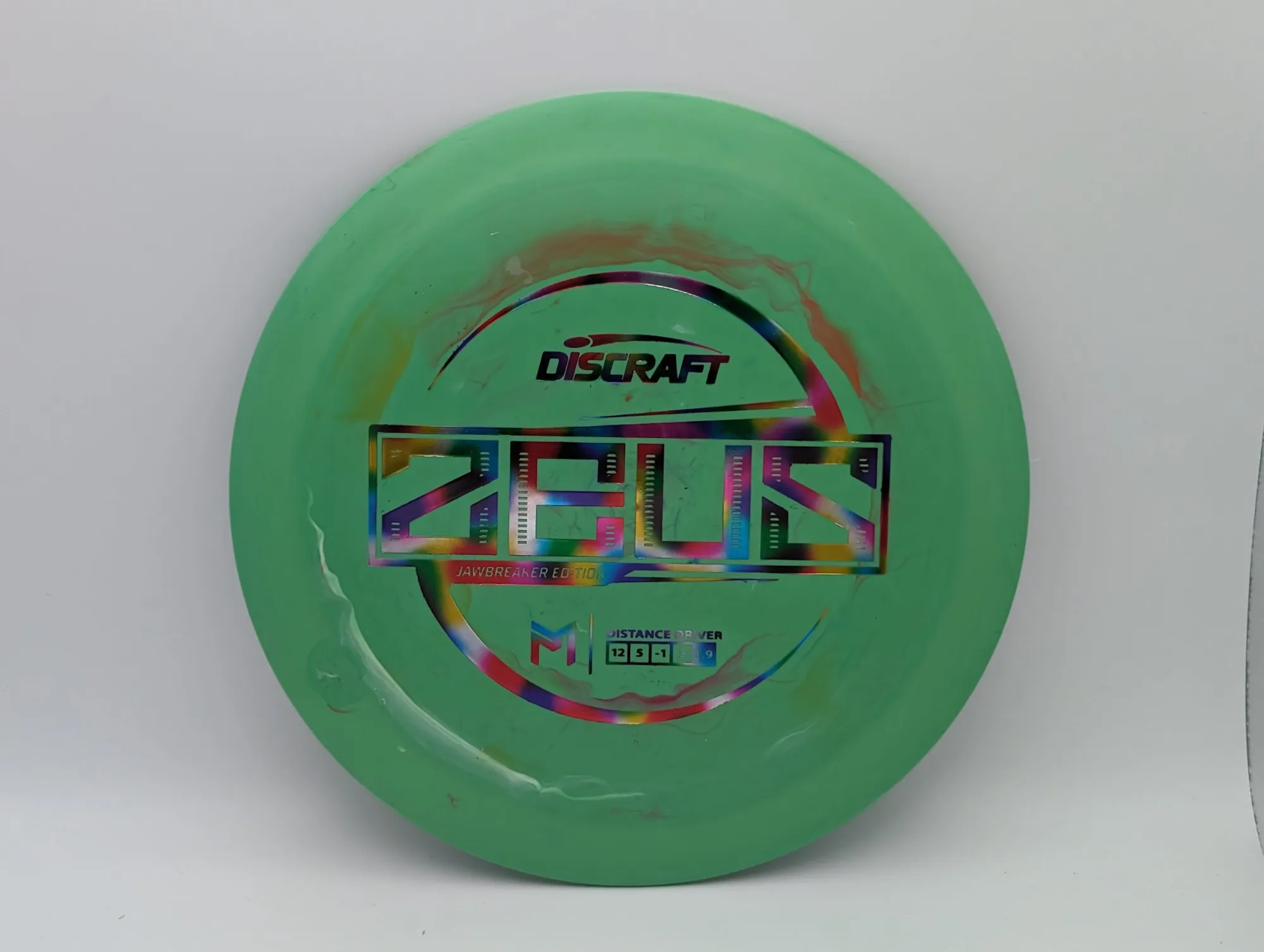 Photo of this disc, Jawbreaker, 172 g, Green/Party