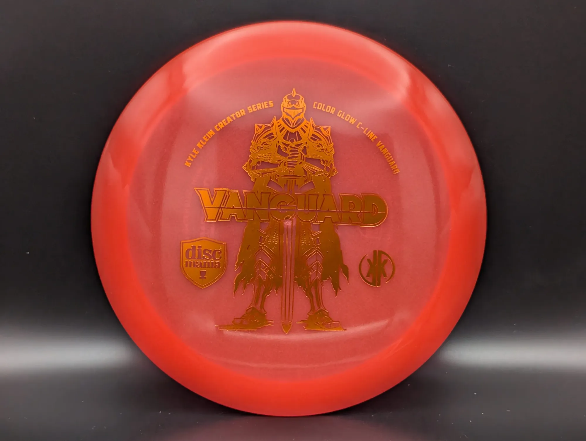 Photo of this disc, Color Glow C-Line, 176 g, Red/Orange