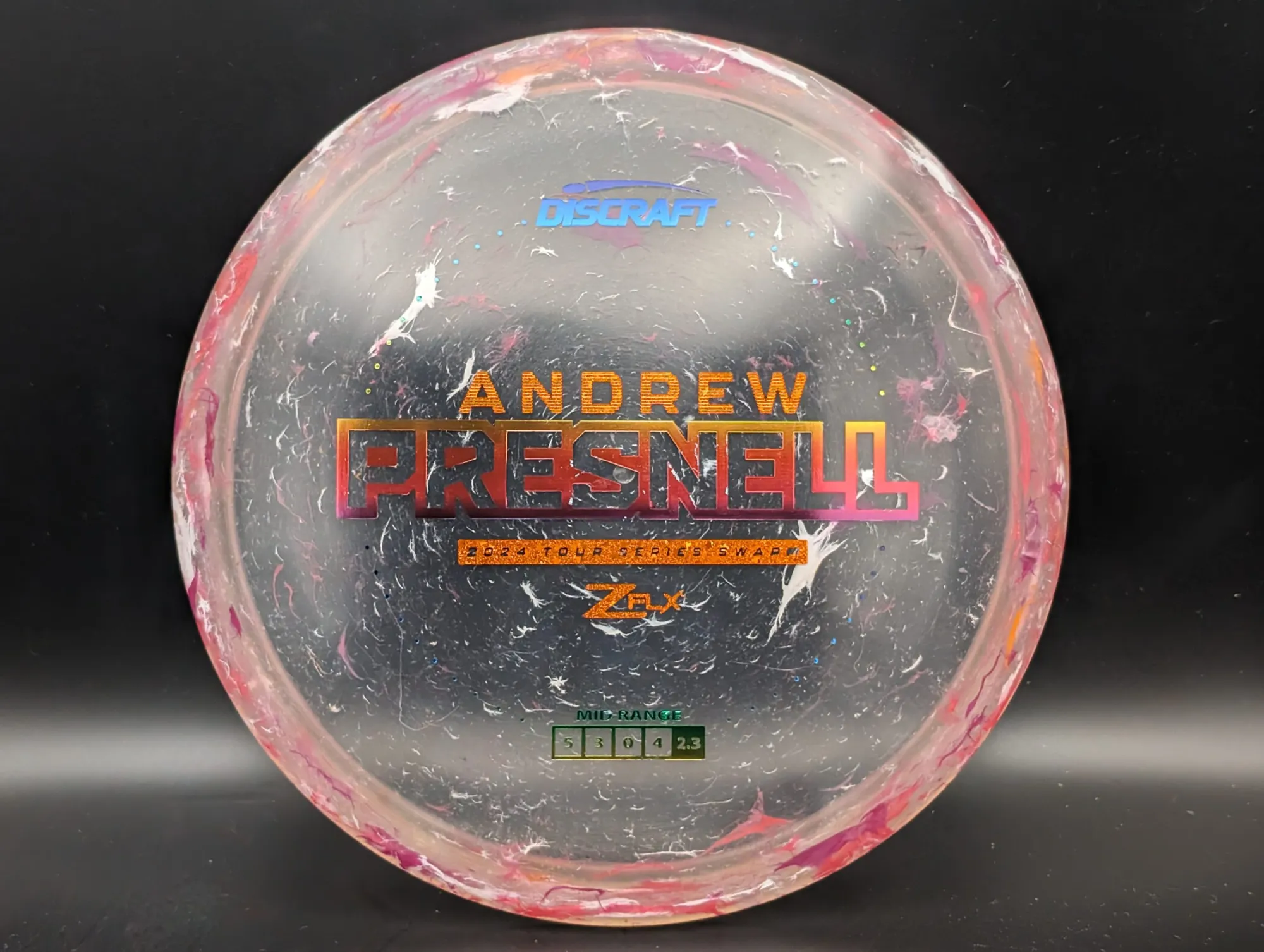 Photo of this disc, Jawbreaker Z FLX, 177 g+, Reddish/Sunset