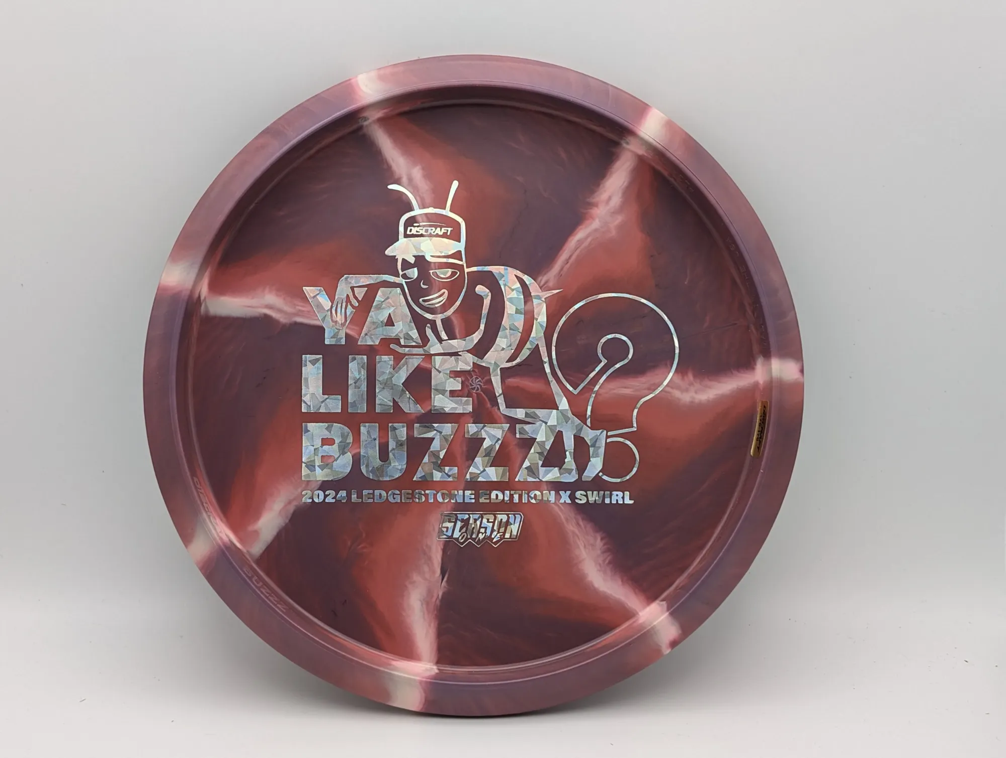 Photo of this disc, X Swirl, 175 g, Dark Purple/Shatter