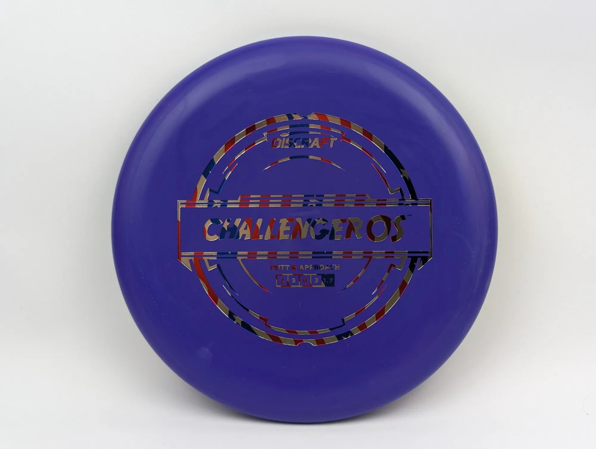 Photo of this disc, Putter Line, 175 g, Purple/USA, D6974