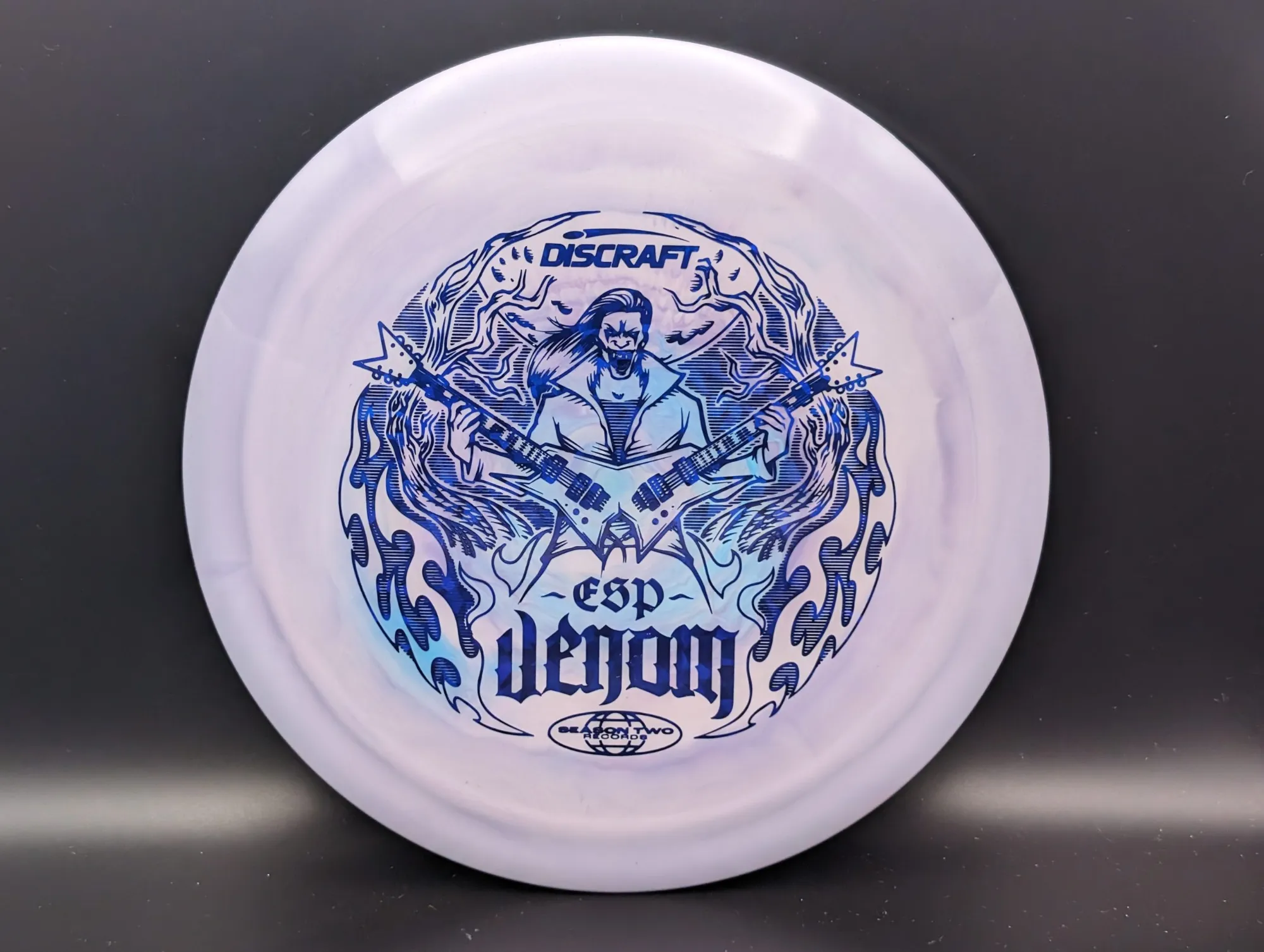 Photo of this disc, ESP Lite, 167-169 g, Purple/Blue