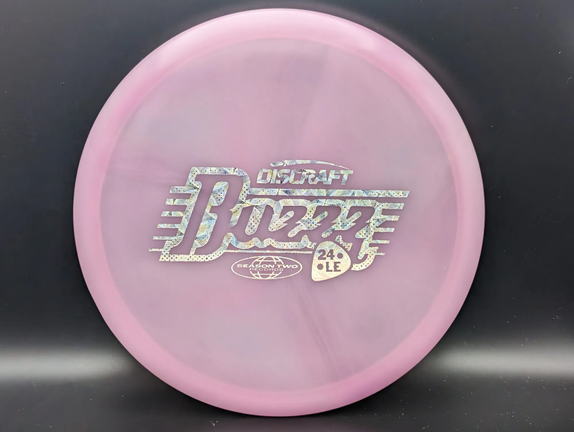 Photo of this disc, Z Swirl, 175-176 g, Pink/Silver