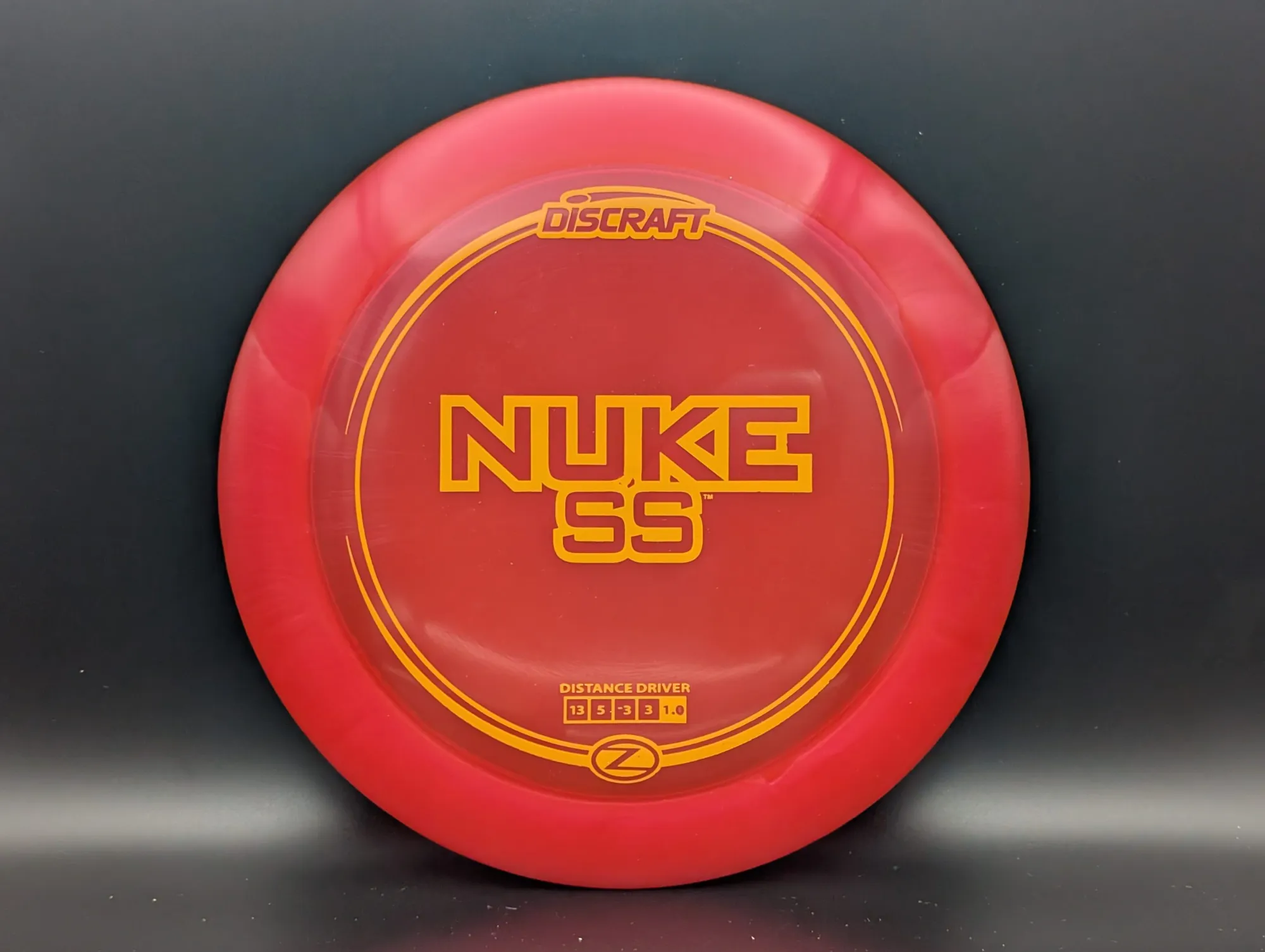 Photo of this disc, Z, 173-174 g, Red
