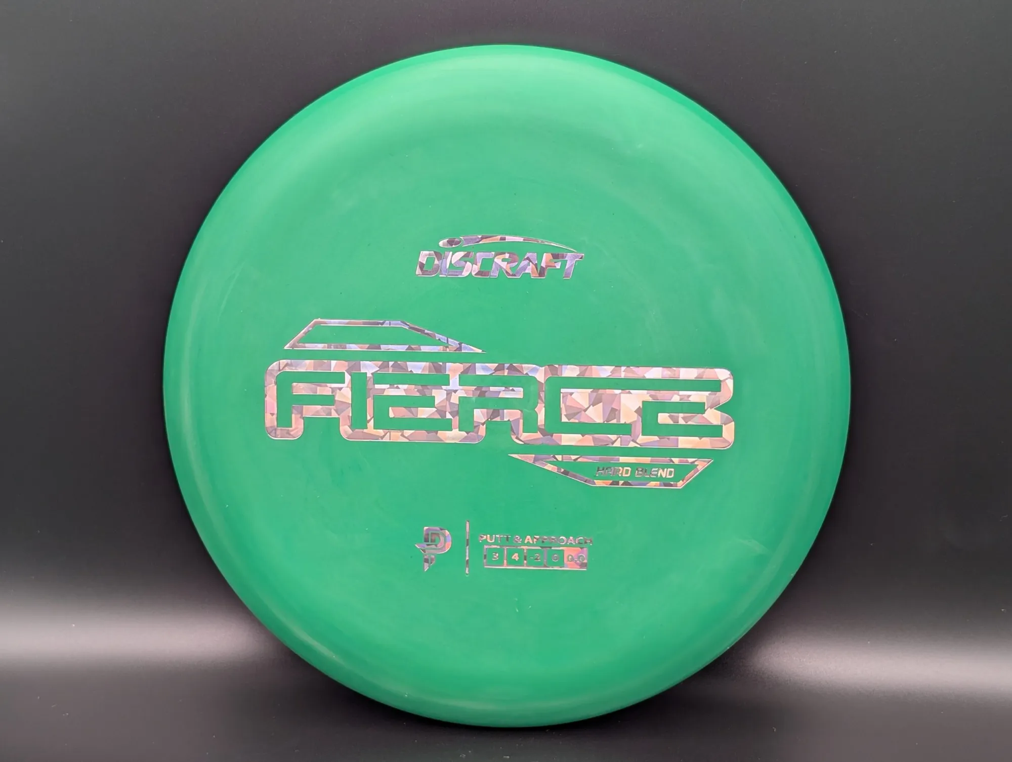 Photo of this disc, Putter Hard, 173-174 g, Green/Shatter