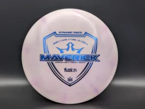 Photo of this disc, Fuzion Burst, 173 g, White-Purple/Blue, full size